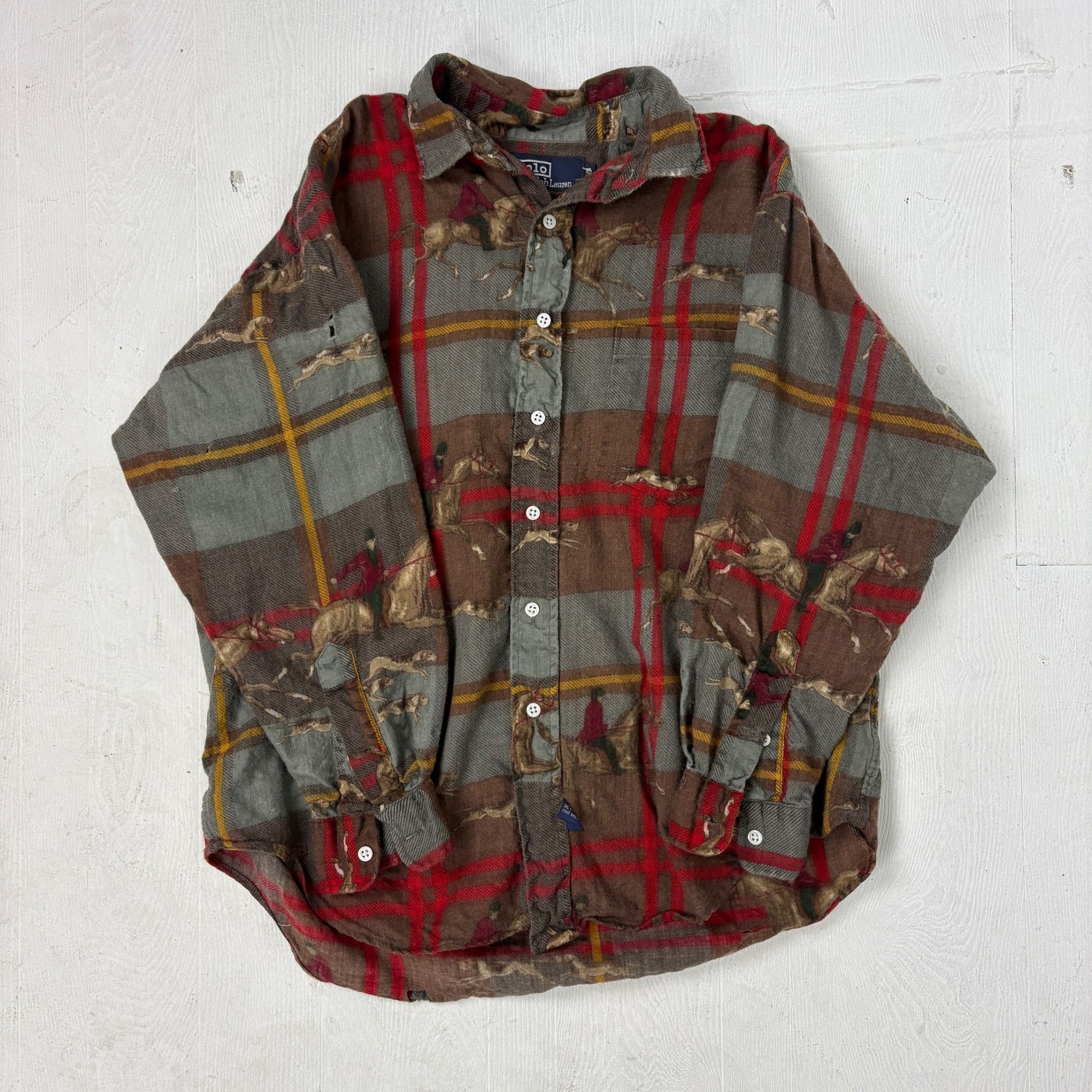 Vintage Ralph Lauren preppy horse baby tee main image 0