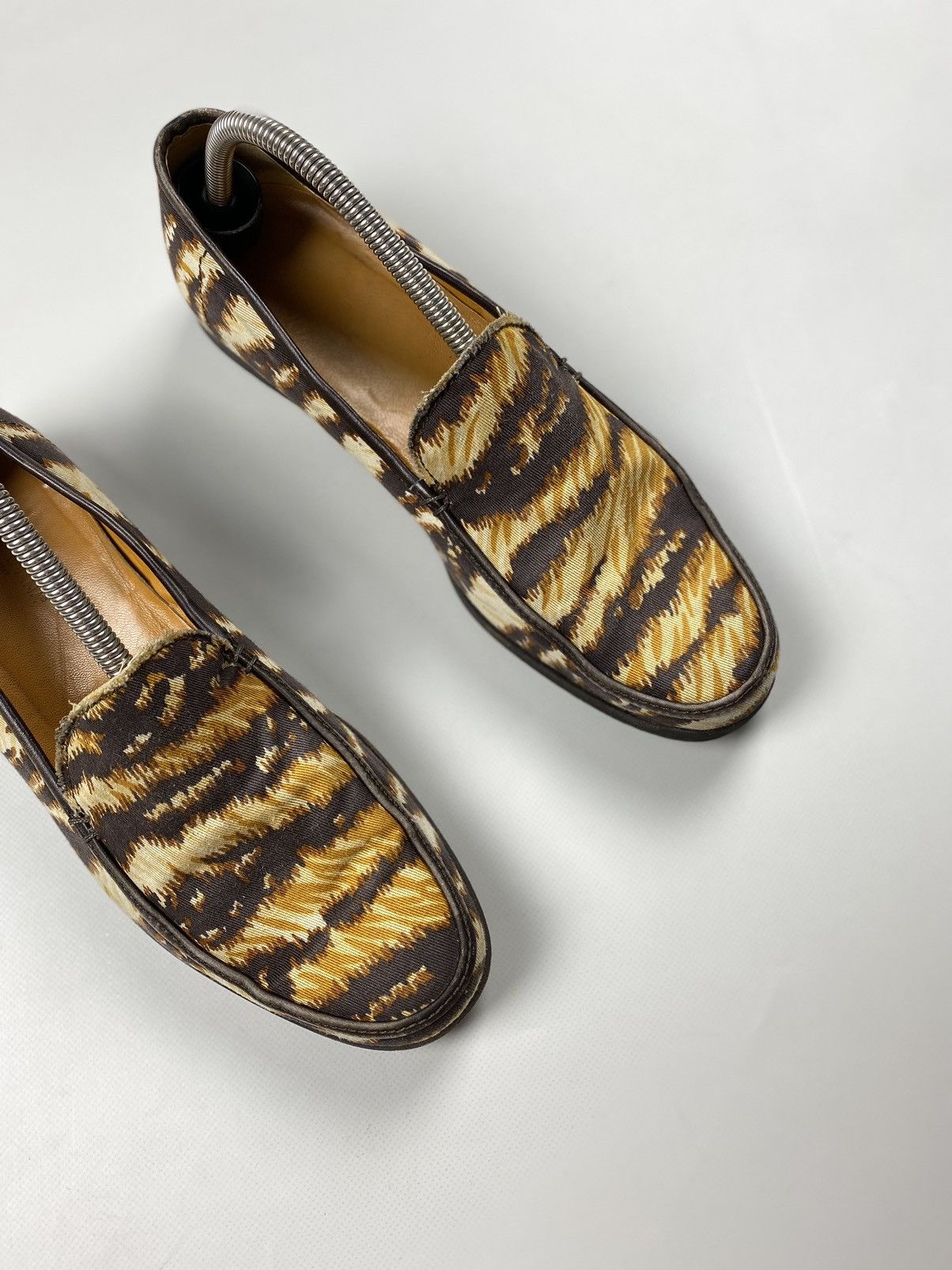 Dolce & Gabbana Dolce & Gabbana men’s vintage animal pattern loafer shoes Size US 8.5 / EU 41-42 - 4 Thumbnail