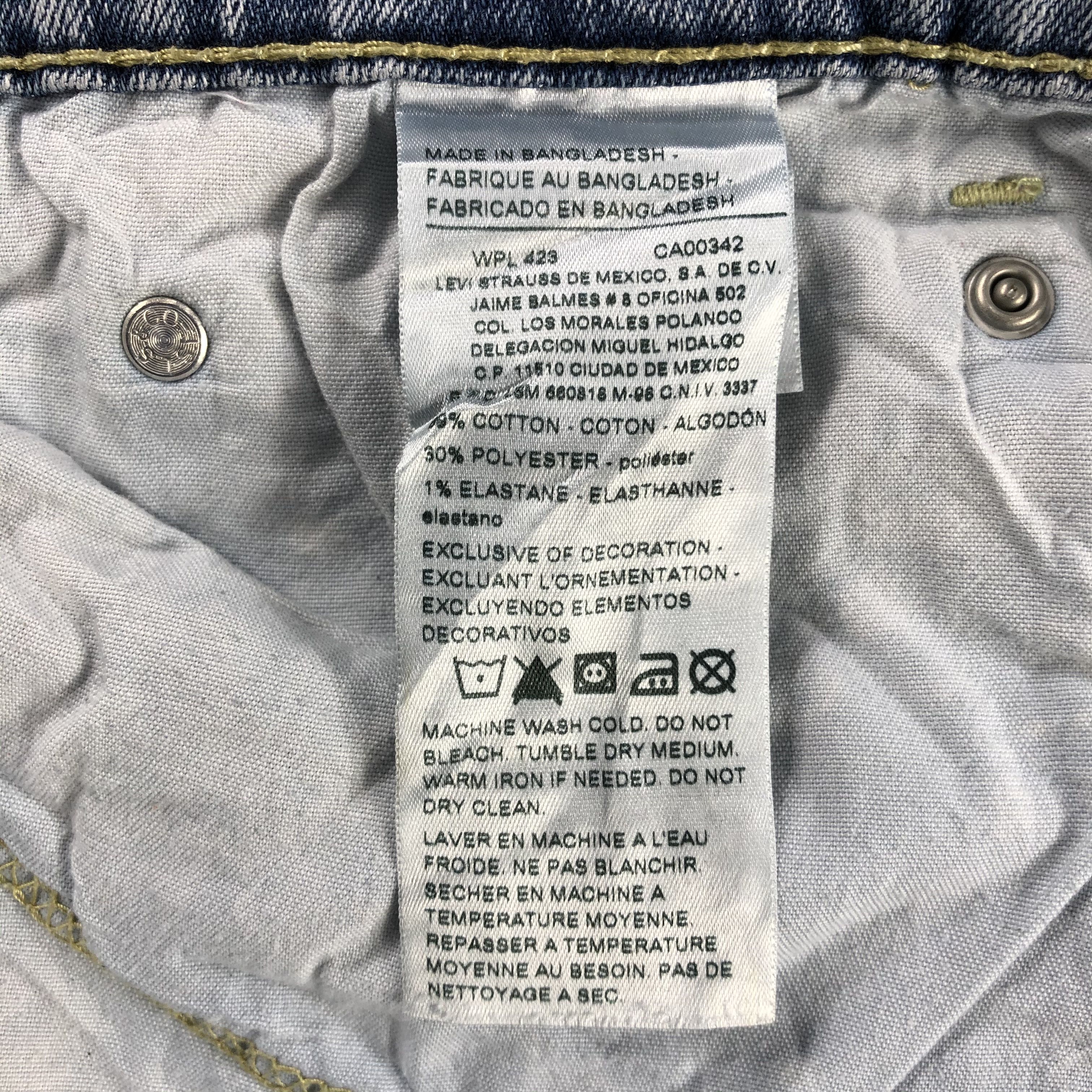 Levi's × Vintage Vintage Blue Wash Levis Jeans-JM2944 Size US 36 / EU 52 - 12 Thumbnail