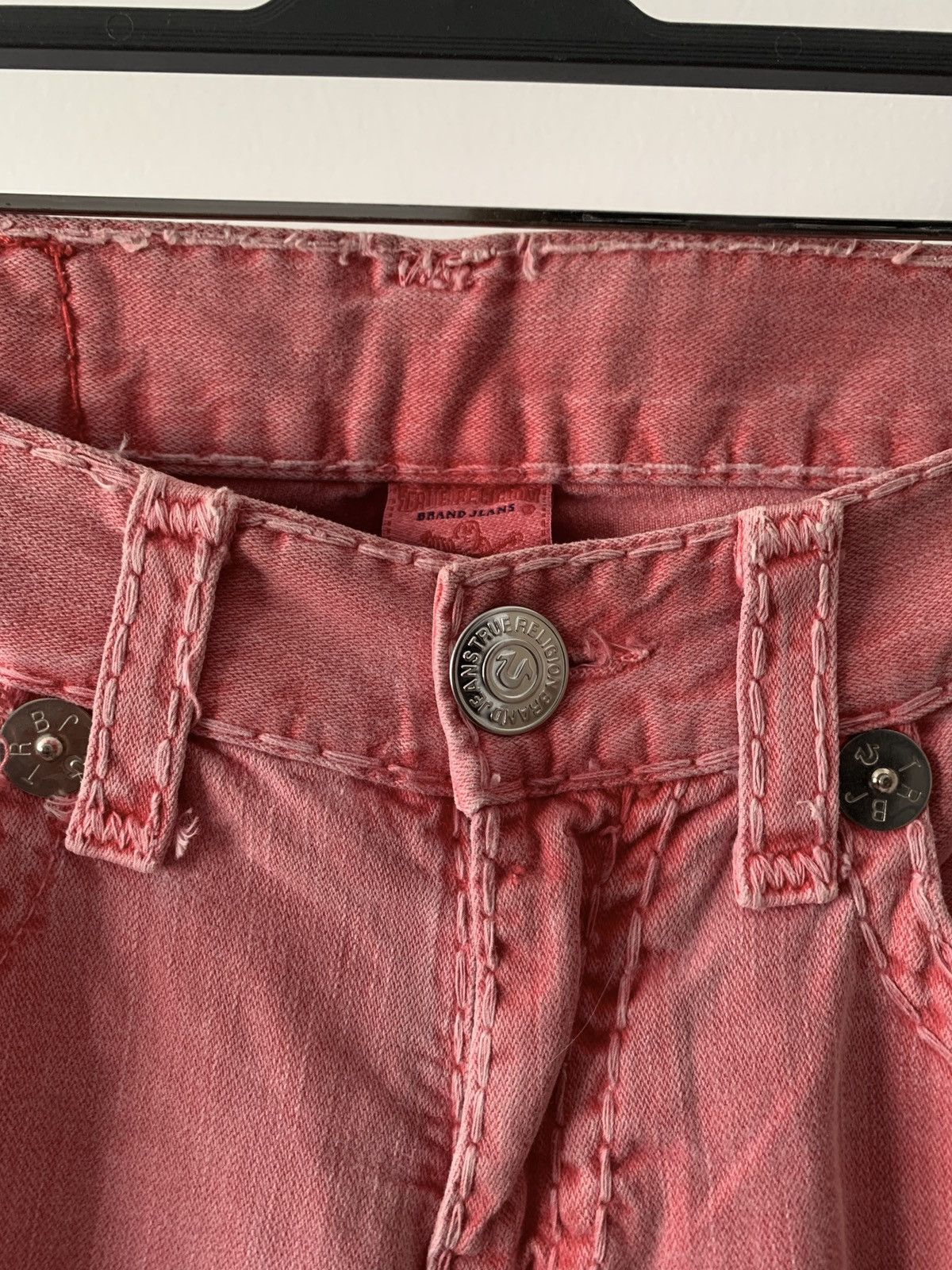 Japanese Brand VINTAGE TRUE RELIGION BOBBY SUPER T JEANS Size US 34 / EU 50 - 3 Thumbnail