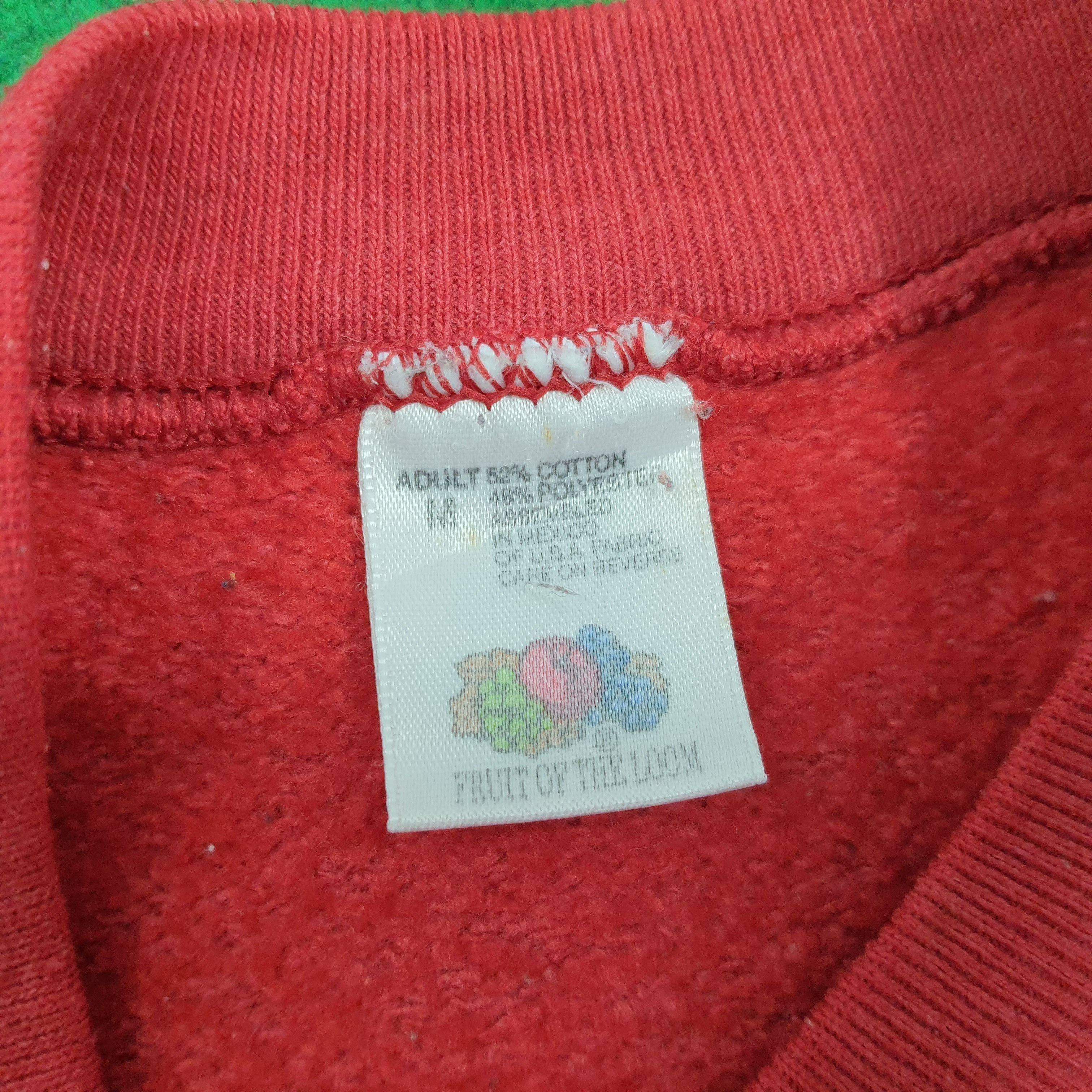 Fruit Of The Loom Vintage US Marine Corp Texas USMC Sweatshirt C278N29 Size US M / EU 48-50 / 2 - 5 Thumbnail