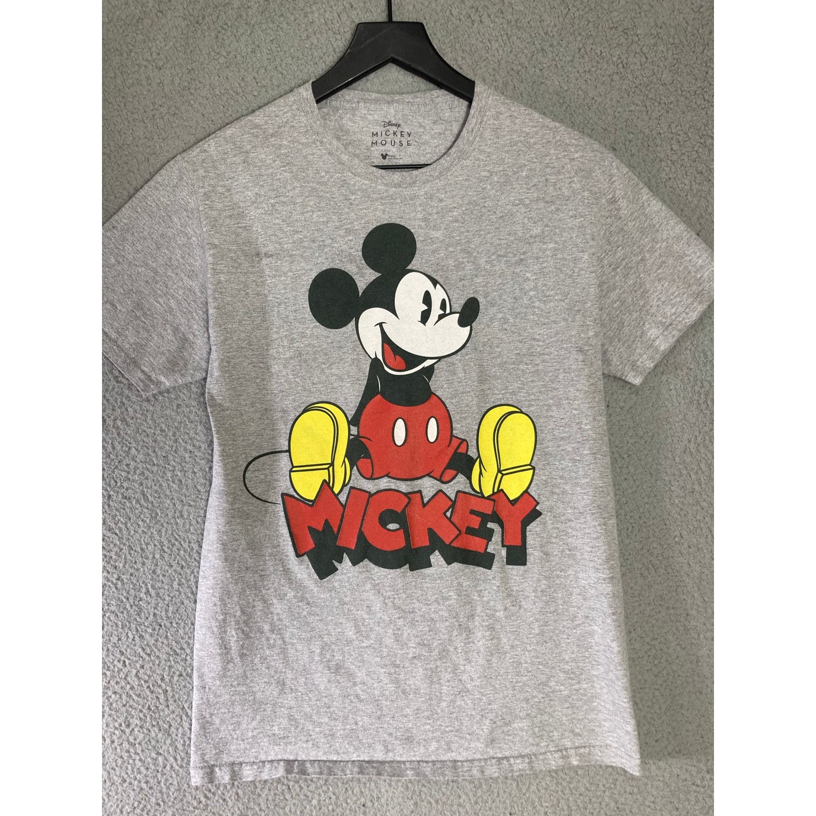 Disney Disney Mickey Mouse Graphic T-Shirt Gray Unisex Adult Size S Size US S / EU 44-46 / 1 - 4 Thumbnail