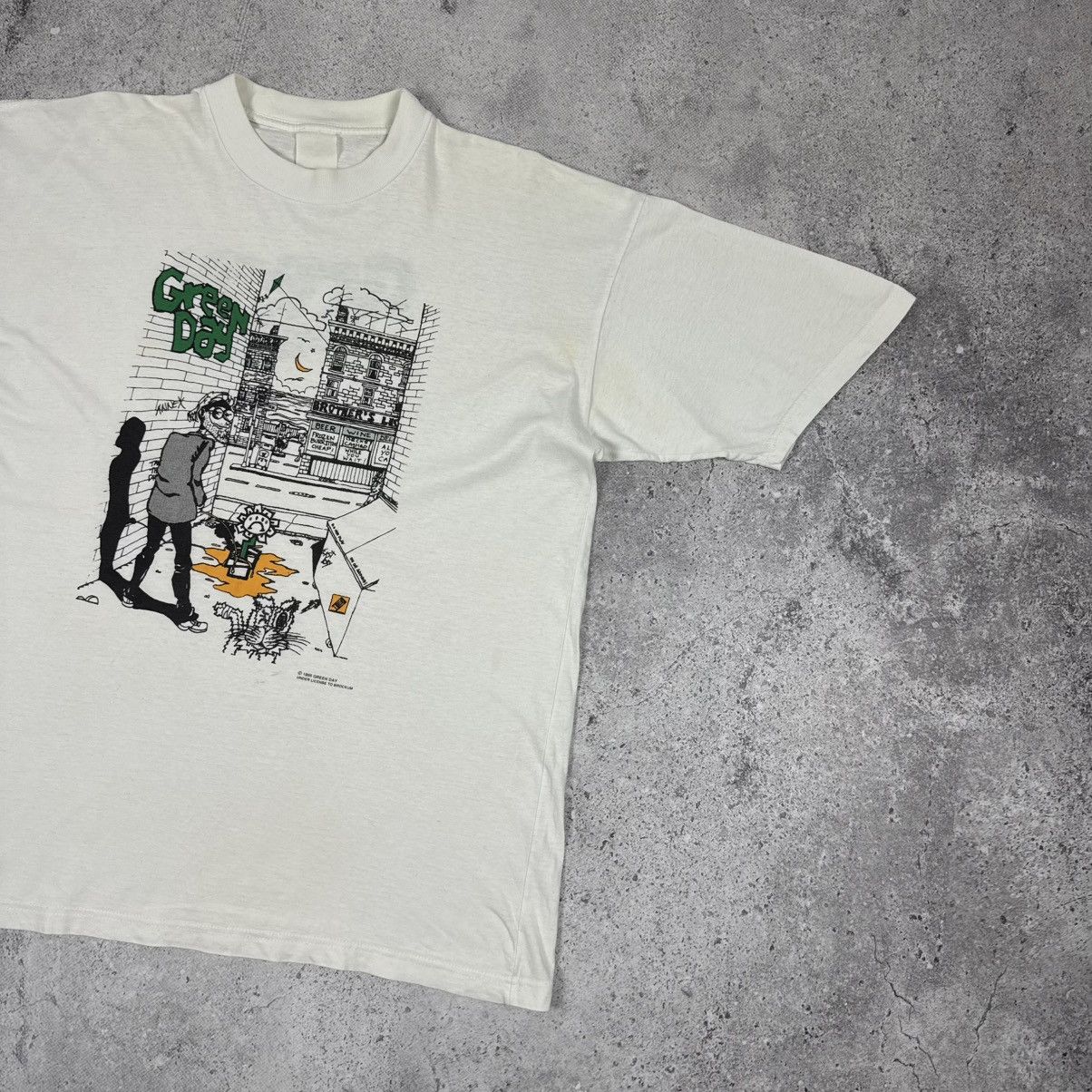 Band Tees Vintage 1995 Green Day “Sad Flowers” Brockum Tee T Shirt Size US XL / EU 56 / 4 - 3 Thumbnail