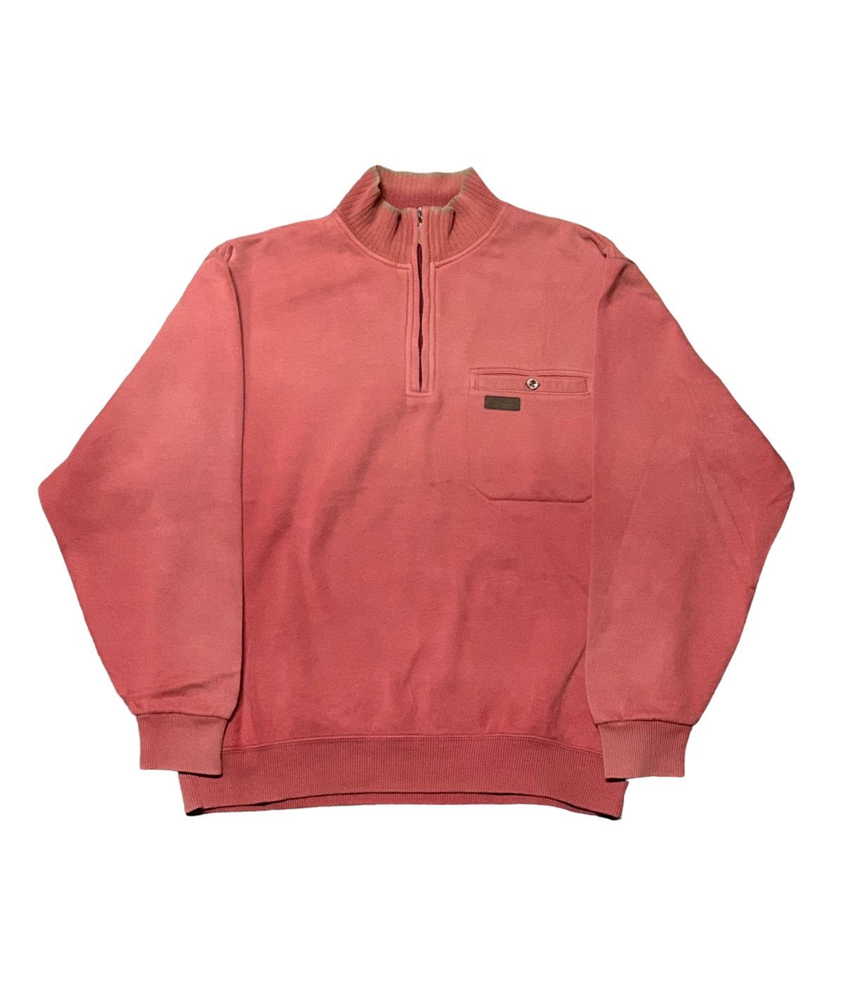 ?1990s Up To You By Kansai Yamamoto Quater Zipp Sweatshirt