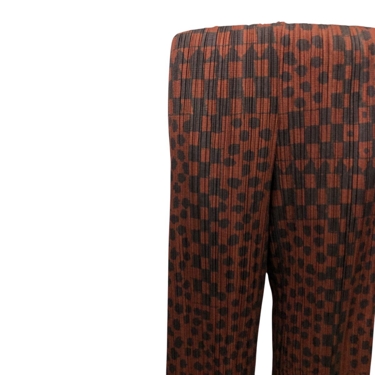Issey Miyake 🔥VINTAGE PLEATS PLEASE ISSEY MIYAKE PANTS POLKADOT DESIGN Size 26" / US 2 / IT 38 - 7 Thumbnail