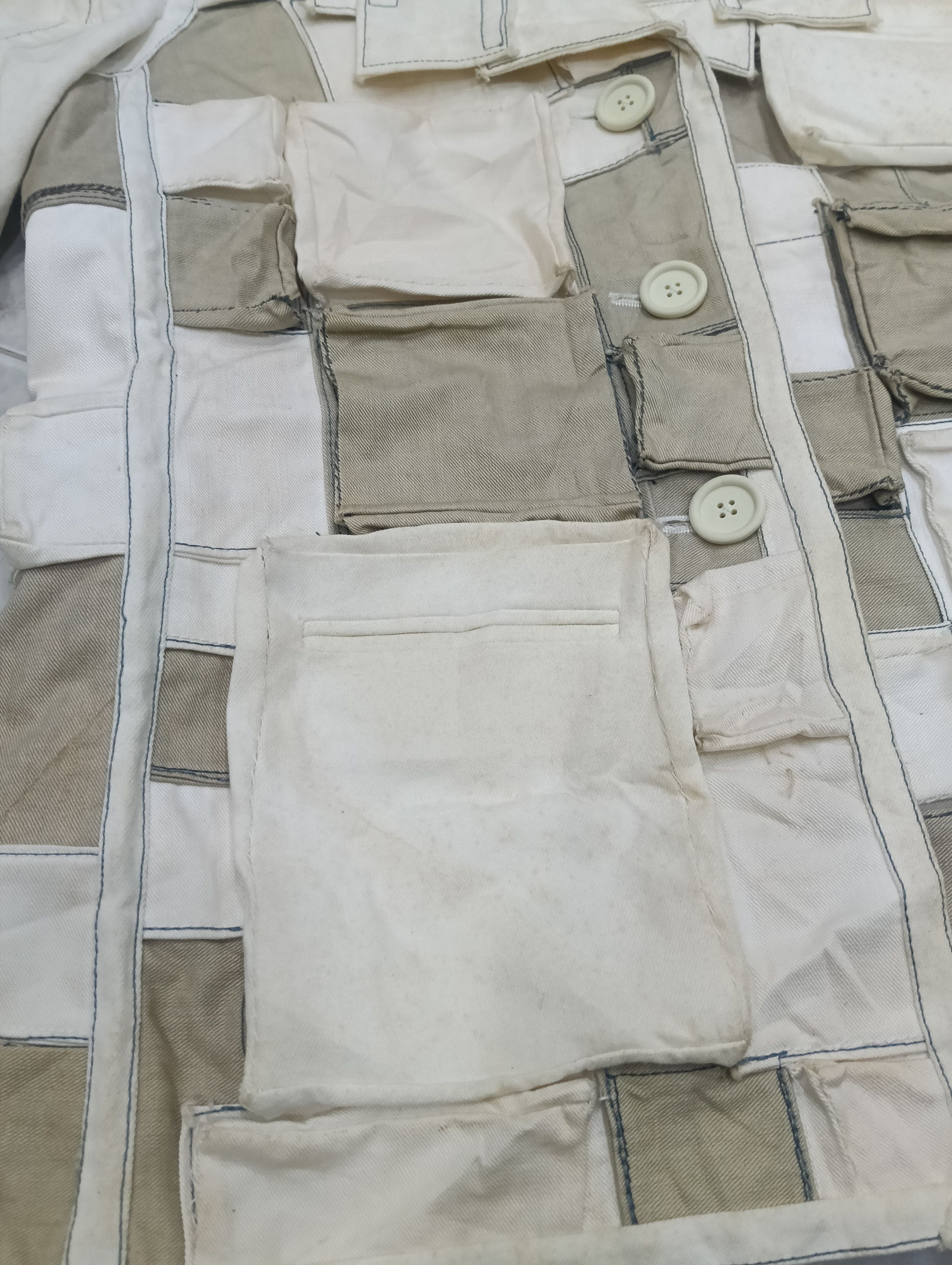 Junya Watanabe Unbranded Japanese Patchwork Like Junya WatanabeDesign Size M / US 6-8 / IT 42-44 - 9 Thumbnail