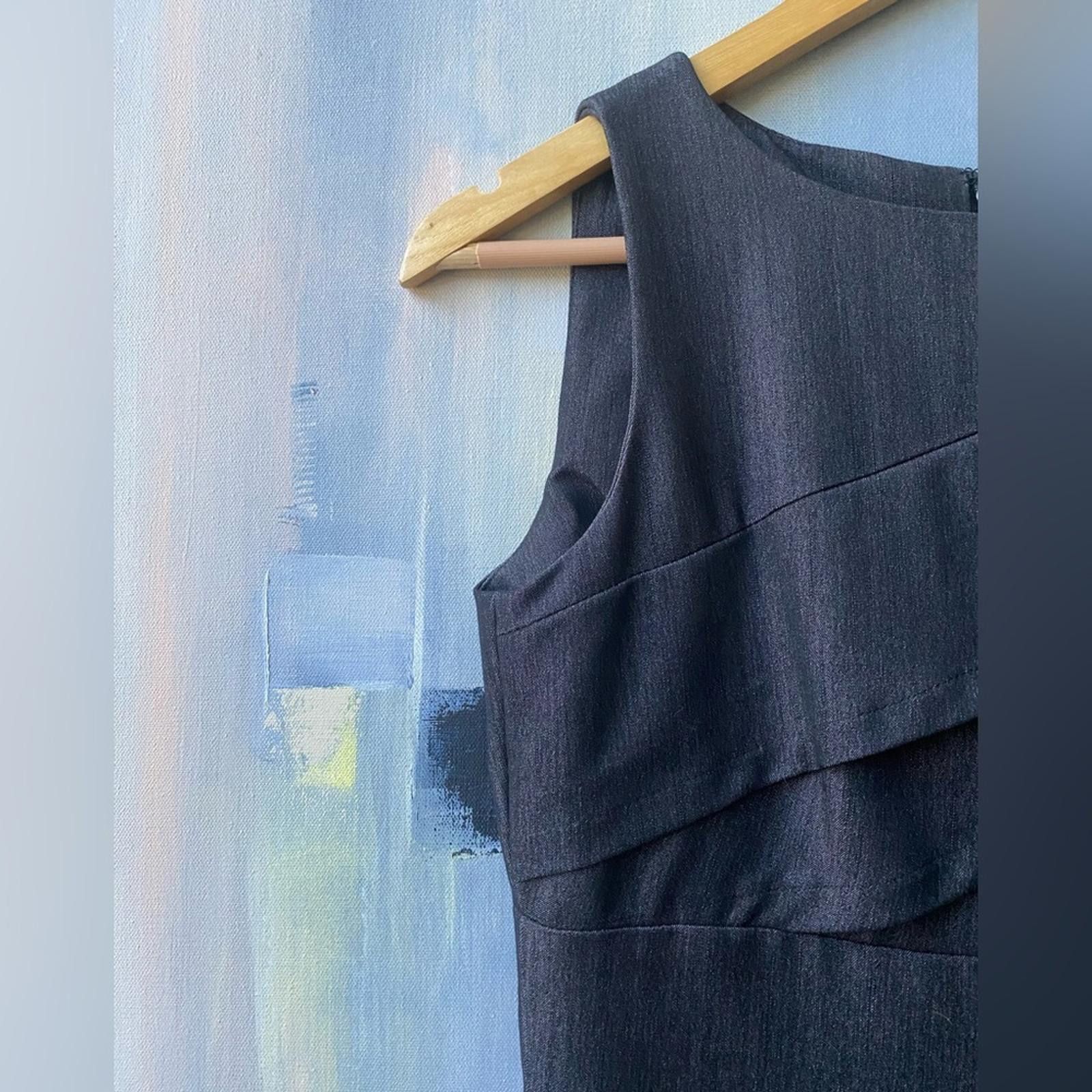 Calvin Klein Calvin Klein Asymmetrical Tiered Sheath Mini Dress Size 4 Size S / US 4 / IT 40 - 4 Thumbnail