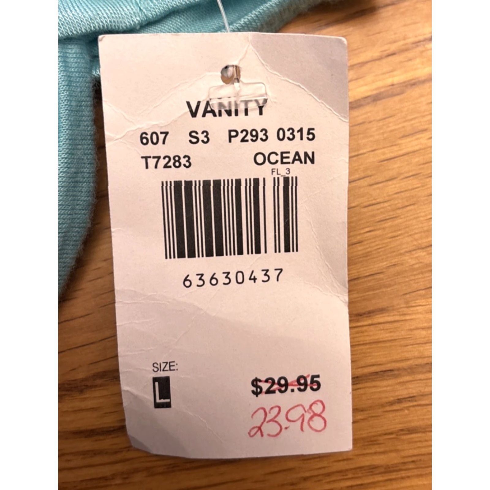 Bell NWT Vanity Tank Top L Ocean blue Beaded Sequin Scoop Neck Sleeveless Rayon Spandex Women's Regular Tank NWT Vanity Ocean blue L Beaded Sequin Size L / US 10 / IT 46 - 5 Thumbnail