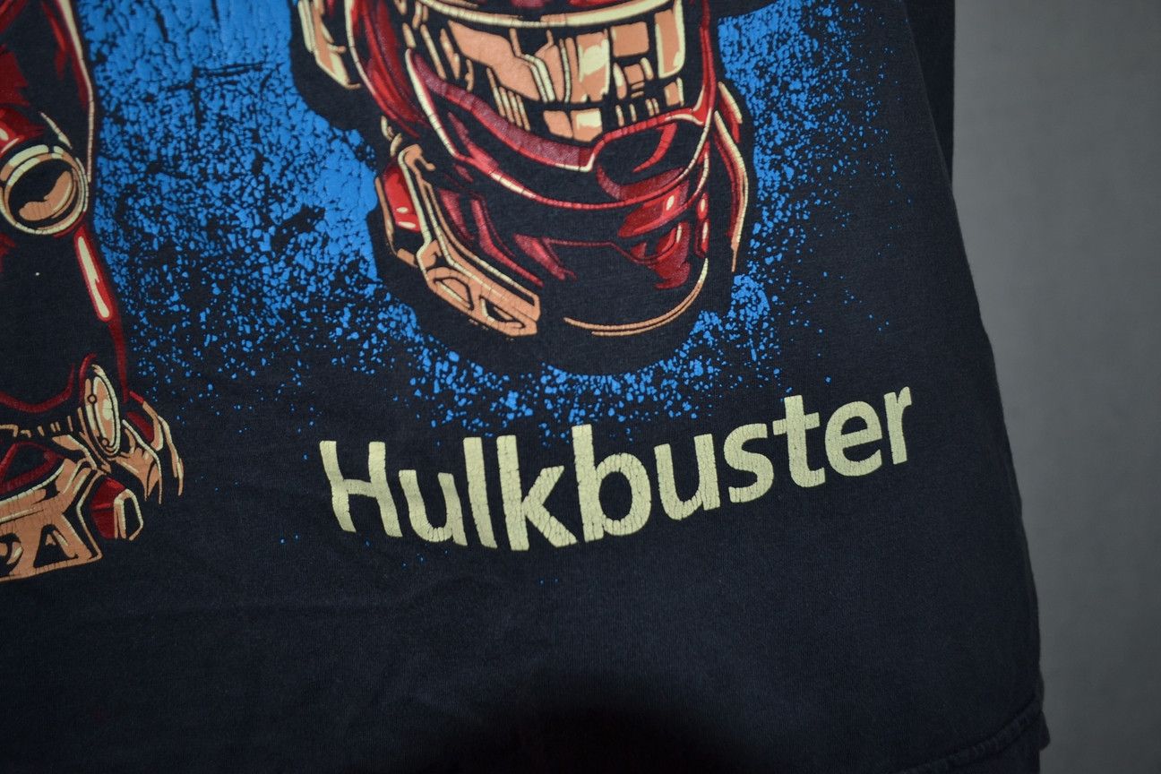 DC Comics × Marvel Comics Iron Man Black Timber Faded tee Size US L / EU 52-54 / 3 - 9 Thumbnail