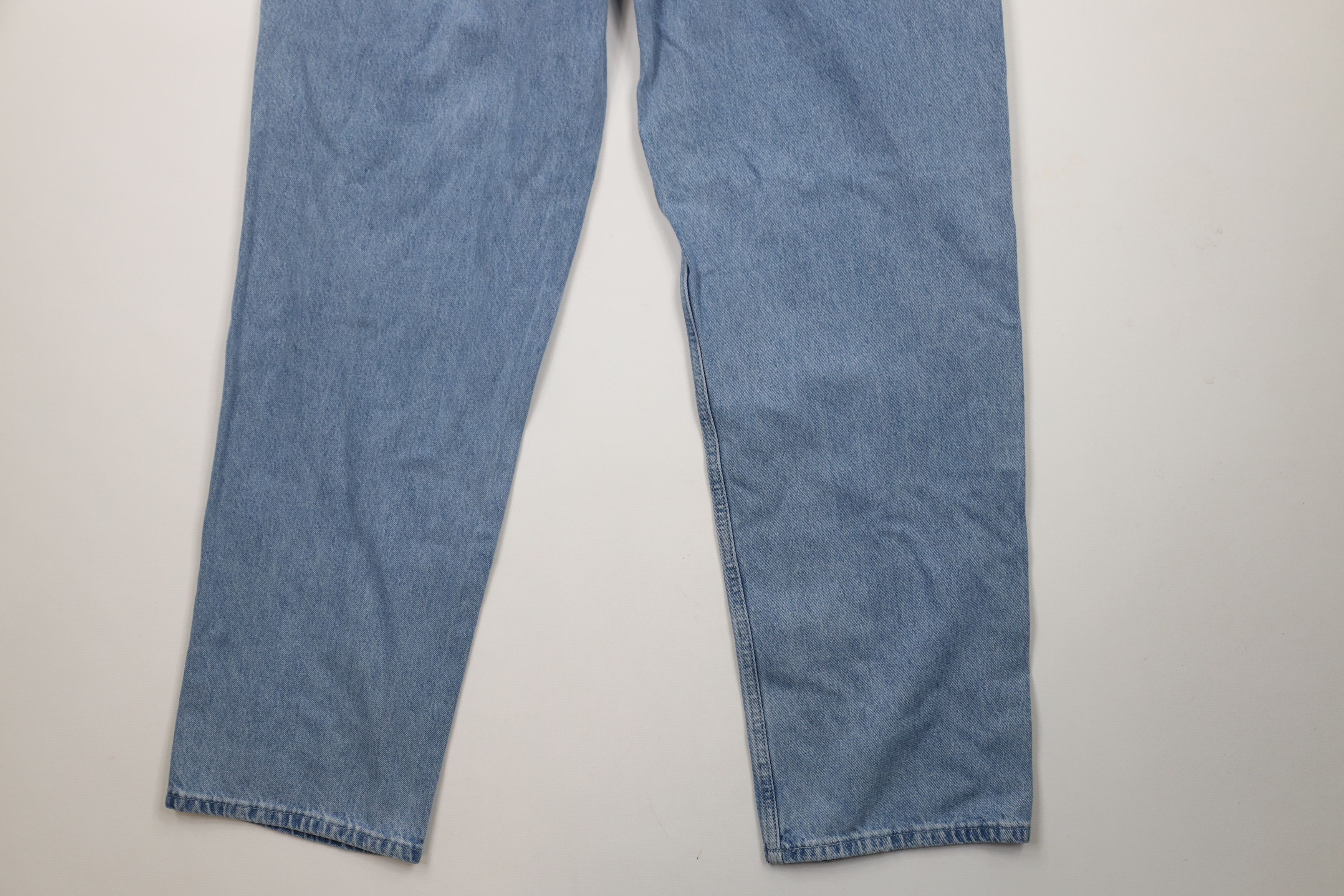 Levi's × Vintage Vintage Y2K Levis SilverTab Baggy Loose Wide Leg Denim Jeans Size US 36 / EU 52 - 11 Thumbnail