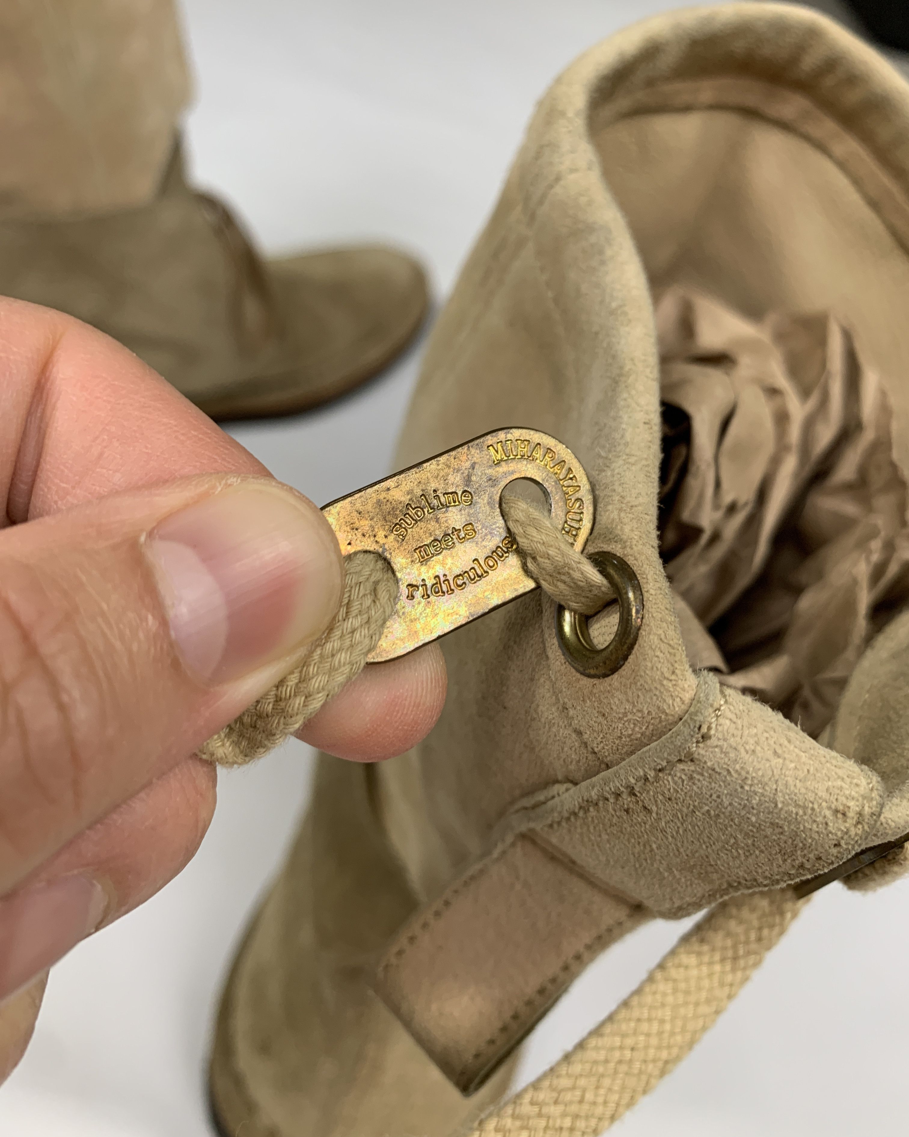 Maison MIHARA YASUHIRO 00's Hybrid Desert Boots Size US 8.5 / EU 41-42 - 14 Thumbnail