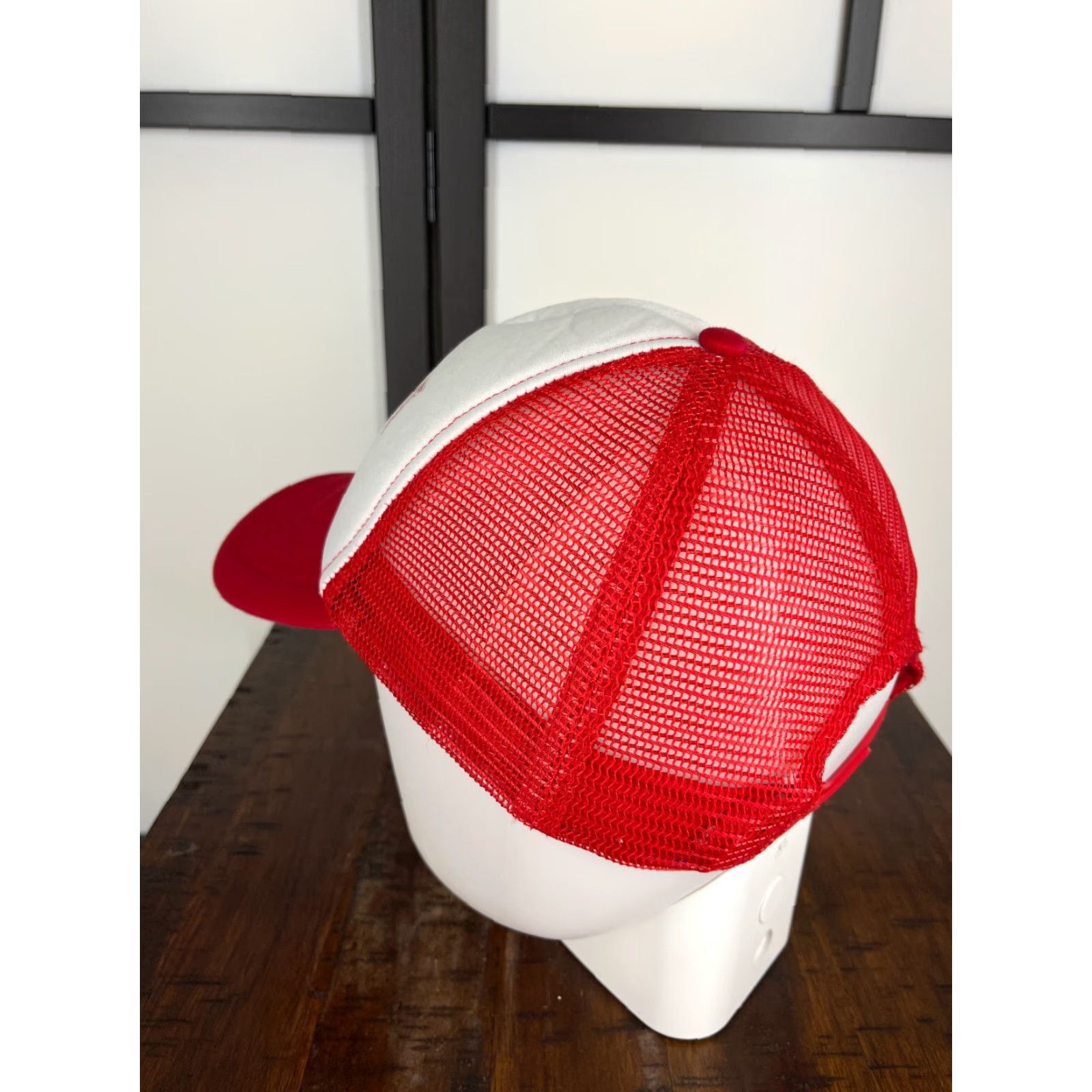 Vintage VINTAGE? Arizona Hat Cap Snap Back Adult One Size Red Trucker Polyester Western USA 1800 Size ONE SIZE - 5 Thumbnail