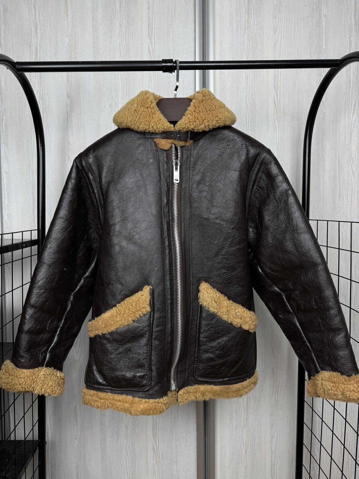 Other 60s WW2 MK VI Flying Jacket Britain Northern International Size US S / EU 44-46 / 1 - 7 Thumbnail