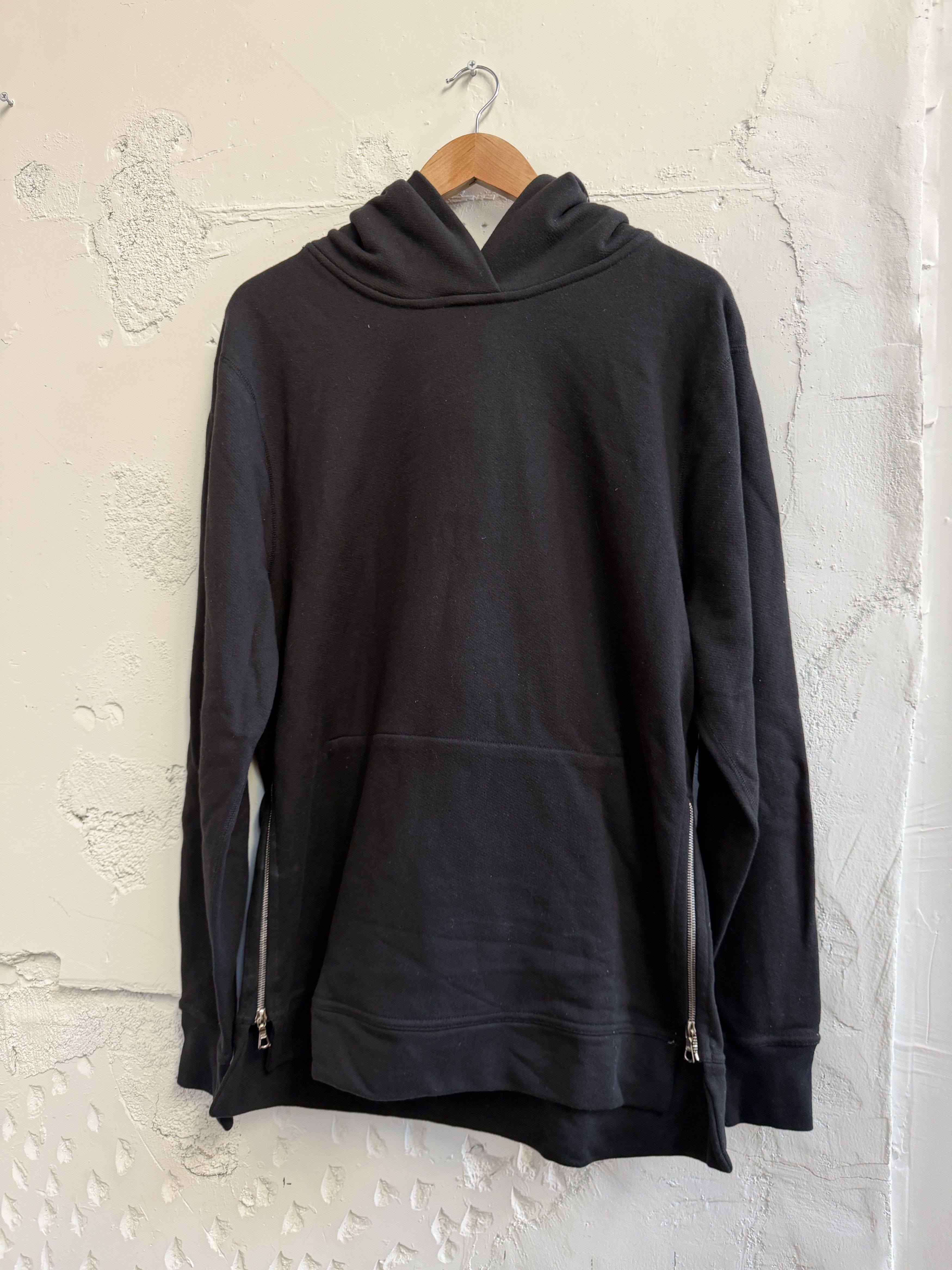 John Elliott John Elliott Villain Black Hoody Size US XL / EU 56 / 4 - 1 Thumbnail