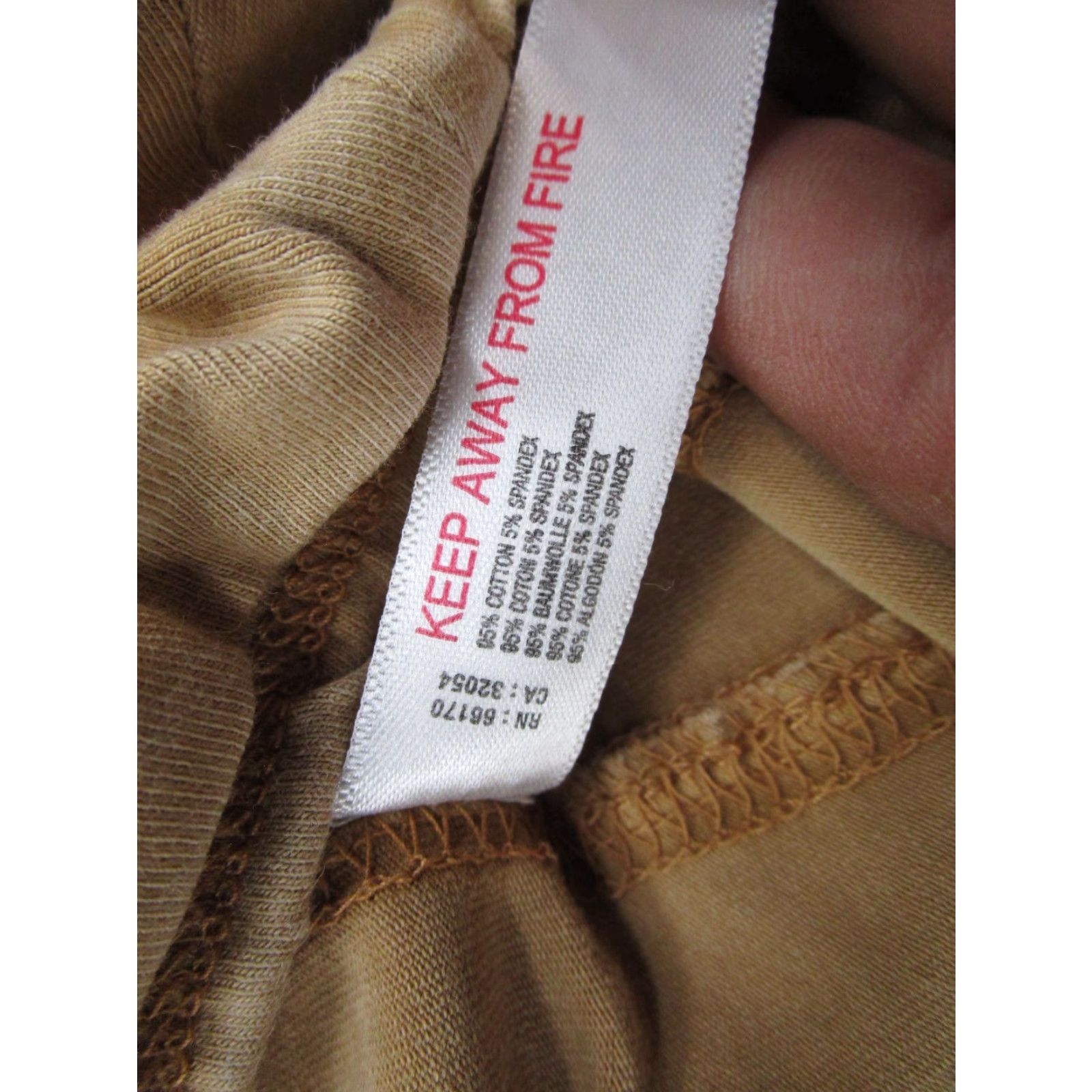 Urban Outfitters Urban Outfitters Out From Under Pants Women Beige Flared Leggings Size M Size 32" / US 10 / IT 46 - 5 Thumbnail