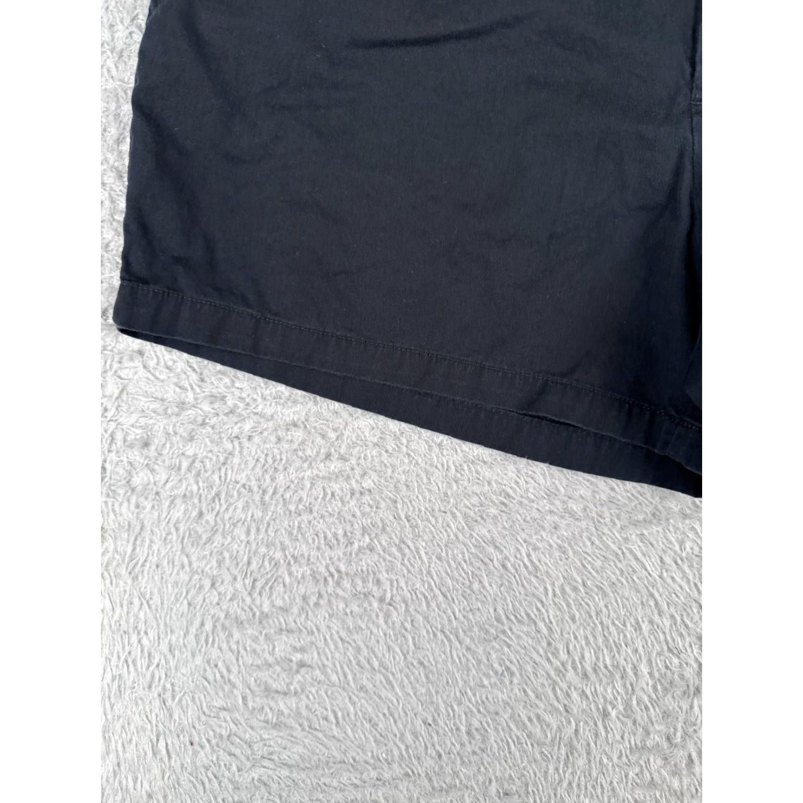 Vintage Columbia Shorts Women 10 Black Chino 100% Cotton Bush Pockets Hiking Camp 31x4 Size 32" / US 10 / IT 46 - 3 Thumbnail