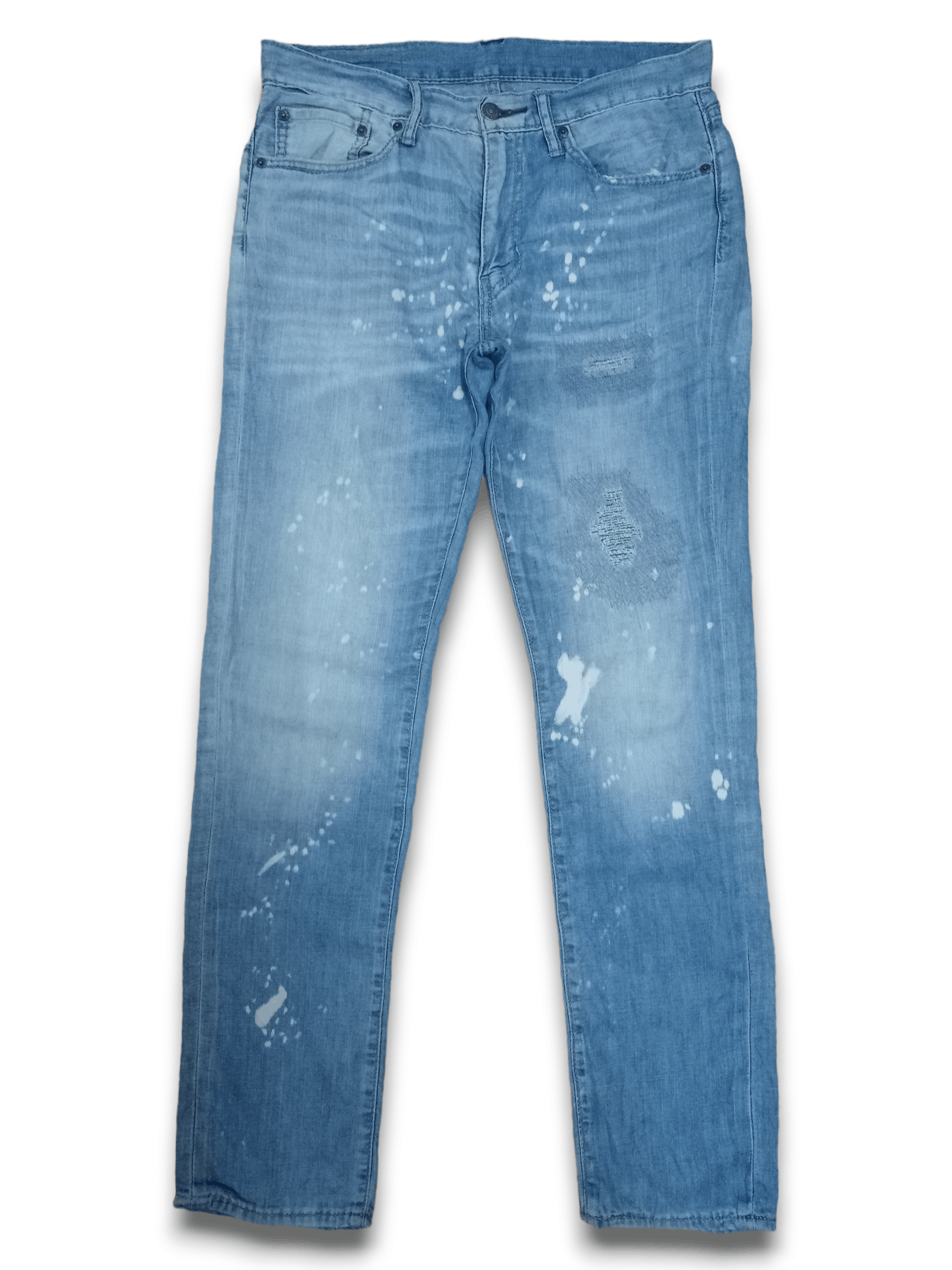 Vintage Levis 511 Acid Wash Style Distressed Jeans 33x31