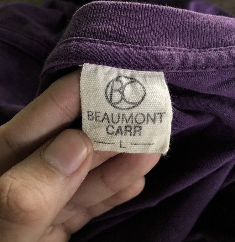 If Six Was Nine × Japanese Brand × Le Grande Bleu (L.G.B.) Japanese - Beaumont Carr Poem T-Shirt Distressed Grunge Punk Size US M / EU 48-50 / 2 - 5 Thumbnail