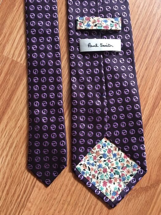 paul smith purple tie