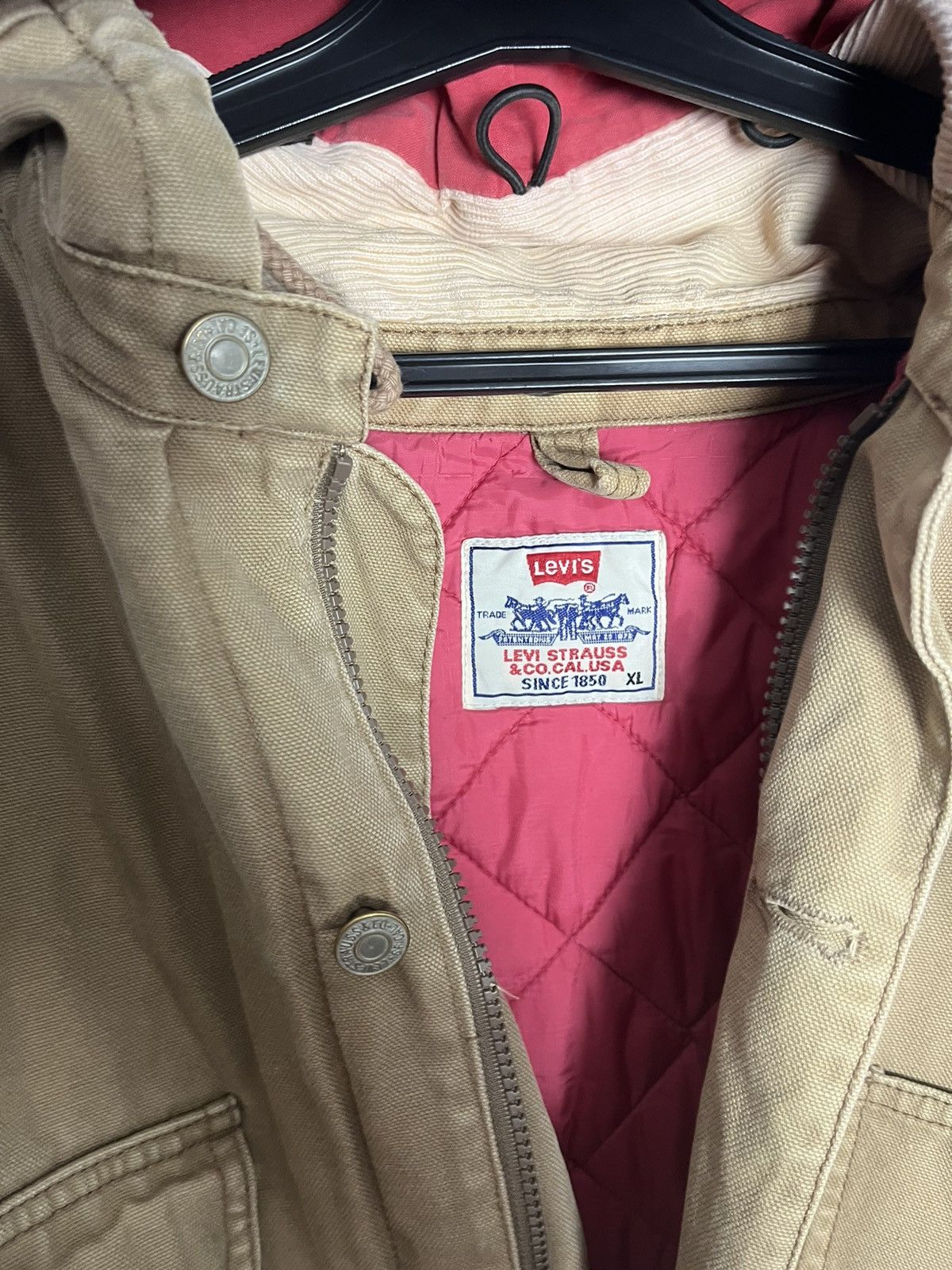 Levi's × Levi's Vintage Clothing × Vintage Vintage Levi's heavy jacket y2k 80s USA Size US XL / EU 56 / 4 - 8 Thumbnail
