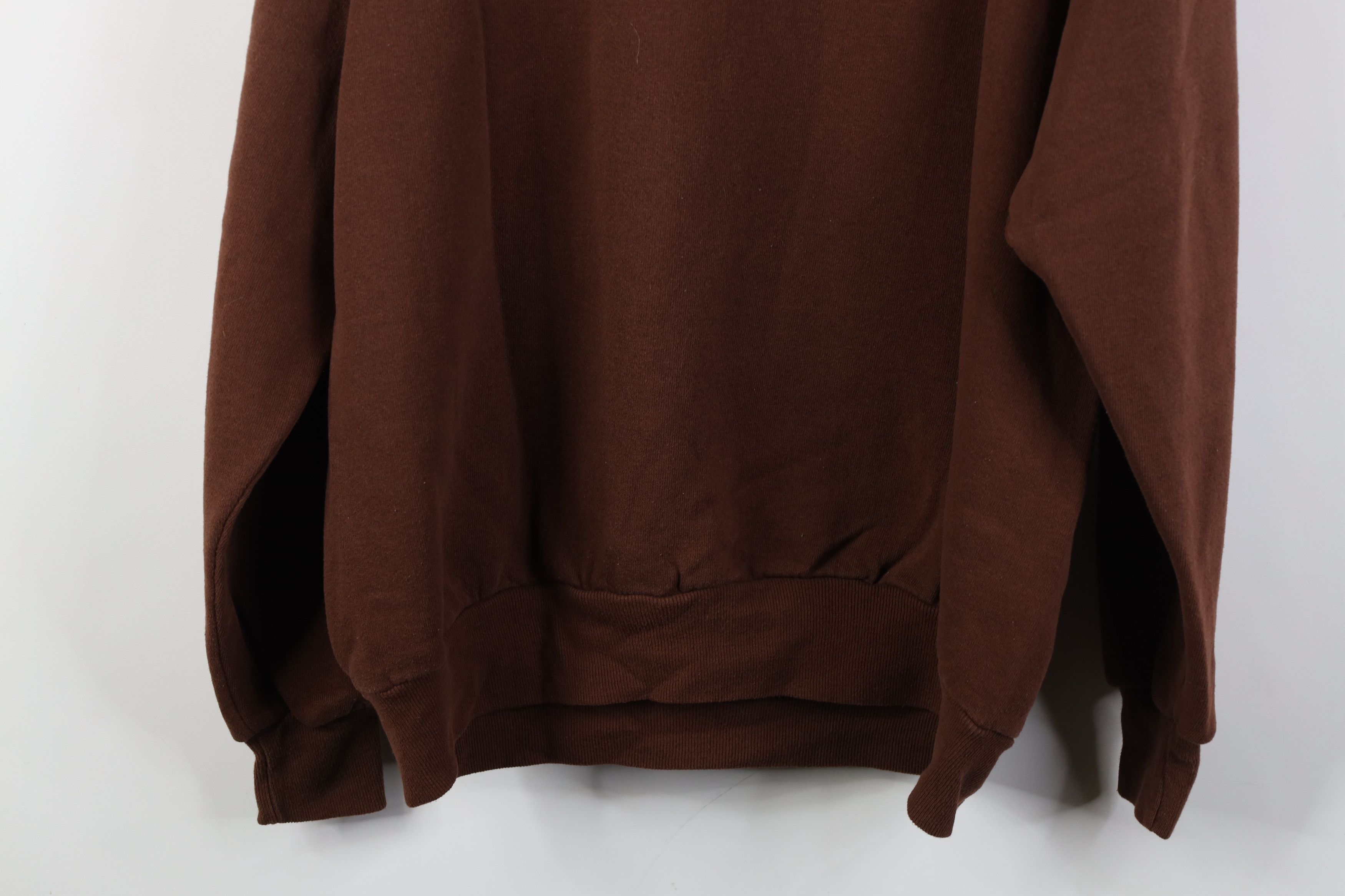 Vintage Vintage 90s Streetwear Nature Mouse Flower Sweatshirt Brown Size XL / US 12-14 / IT 48-50 - 15 Thumbnail