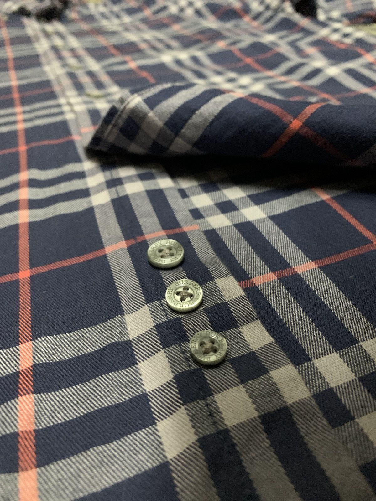 Burberry Burberry Tartan Blue Check Shirt Size US M / EU 48-50 / 2 - 9 Thumbnail