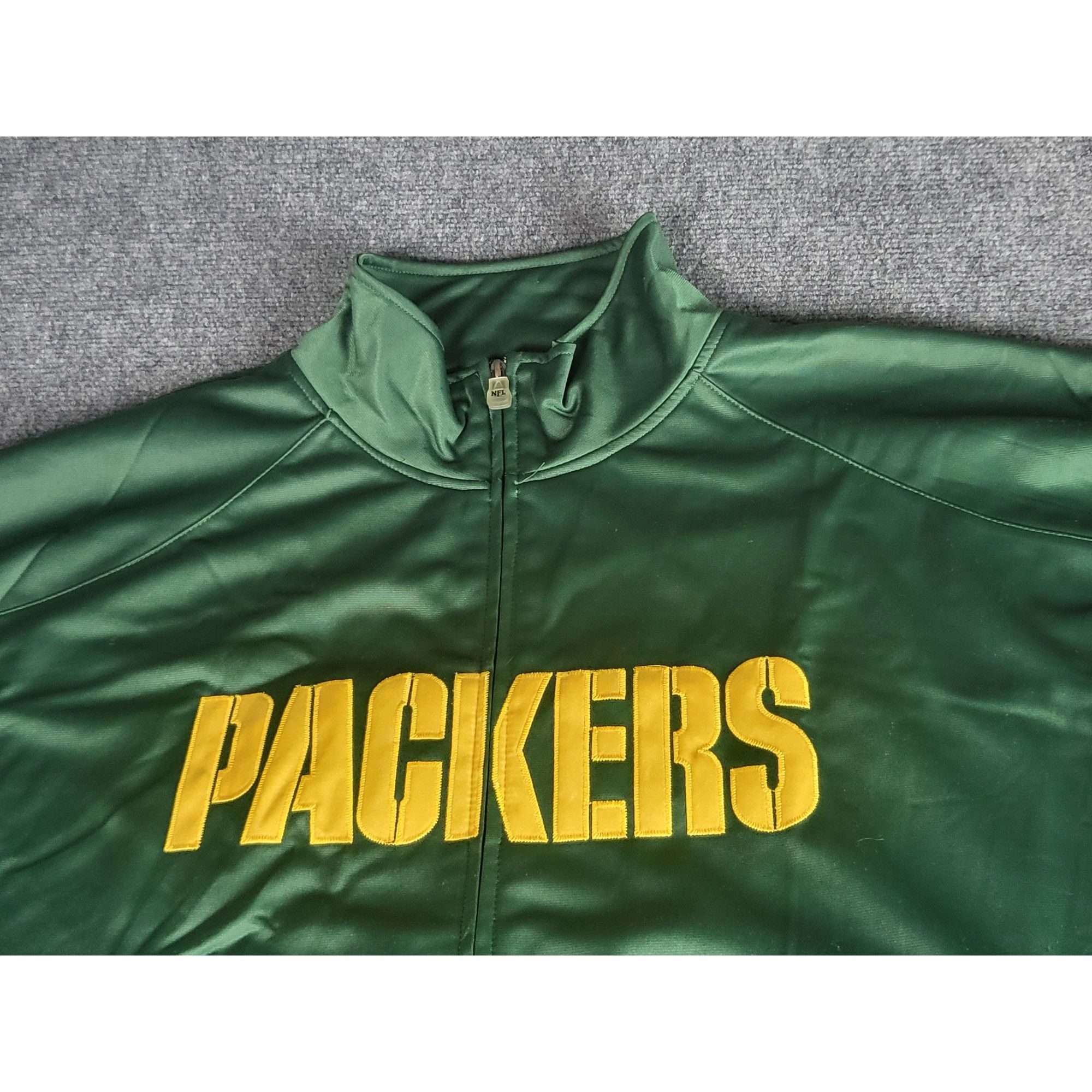 Majestic Green Bay Packers Full Zip Jacket Men Sz 4XL Majestic NFL Au Size US XXL / EU 58 / 5 - 3 Thumbnail