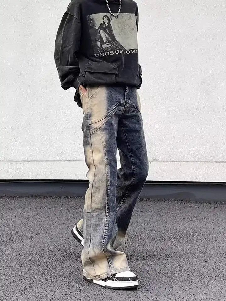 Vintage Vintage Distressed Slim Micro Flared Denim Size US 30 / EU 46 - 4 Thumbnail