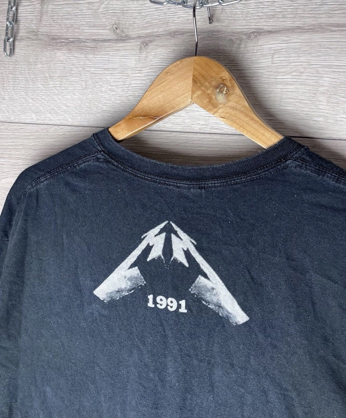 Metallica Vintage men’s T-Shirt rock merch Metallica 1991s Size US XL / EU 56 / 4 - 9 Thumbnail