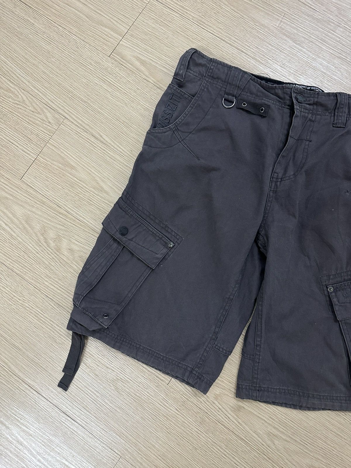 Beauty Beast × Dissizit × Seditionaries Rare And Beautiful Dissizit Tactical Bondage Cargo Shorts Size US 34 / EU 50 - 3 Thumbnail
