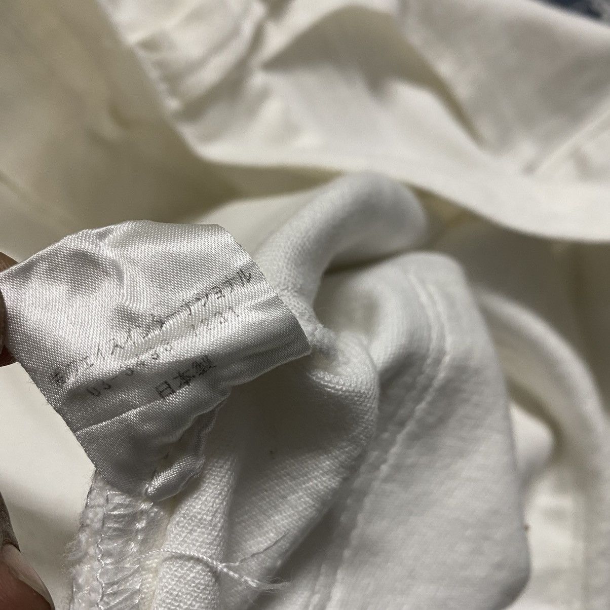 Mari's Rock Anarchy 666 White Denim Zipper Bondage Pants Undercover Size US 32 / EU 48 - 21 Thumbnail