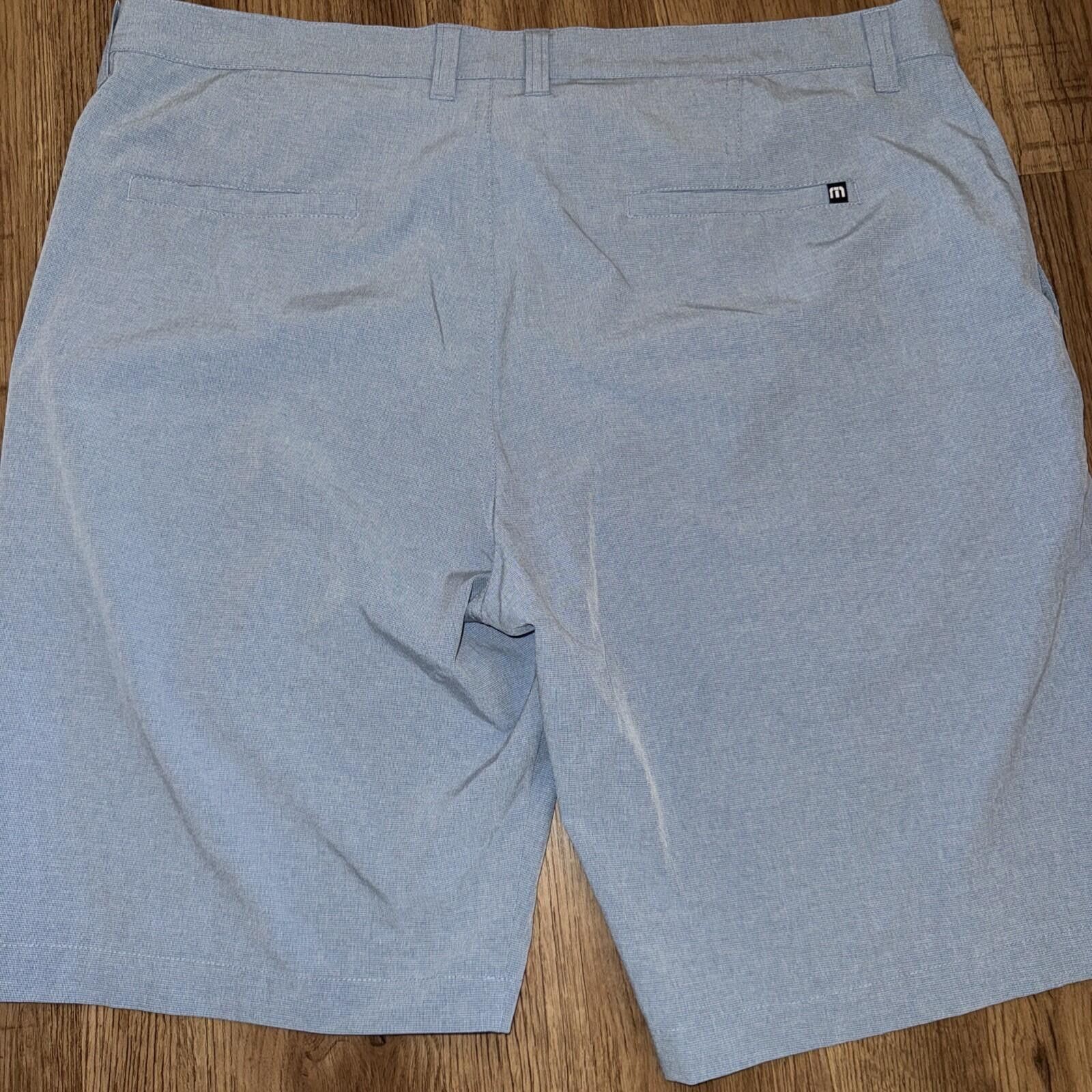 TravisMathew Travis Mathew Shorts Blue Beck Stretch Performance Golf Size US 38 / EU 54 - 6 Thumbnail
