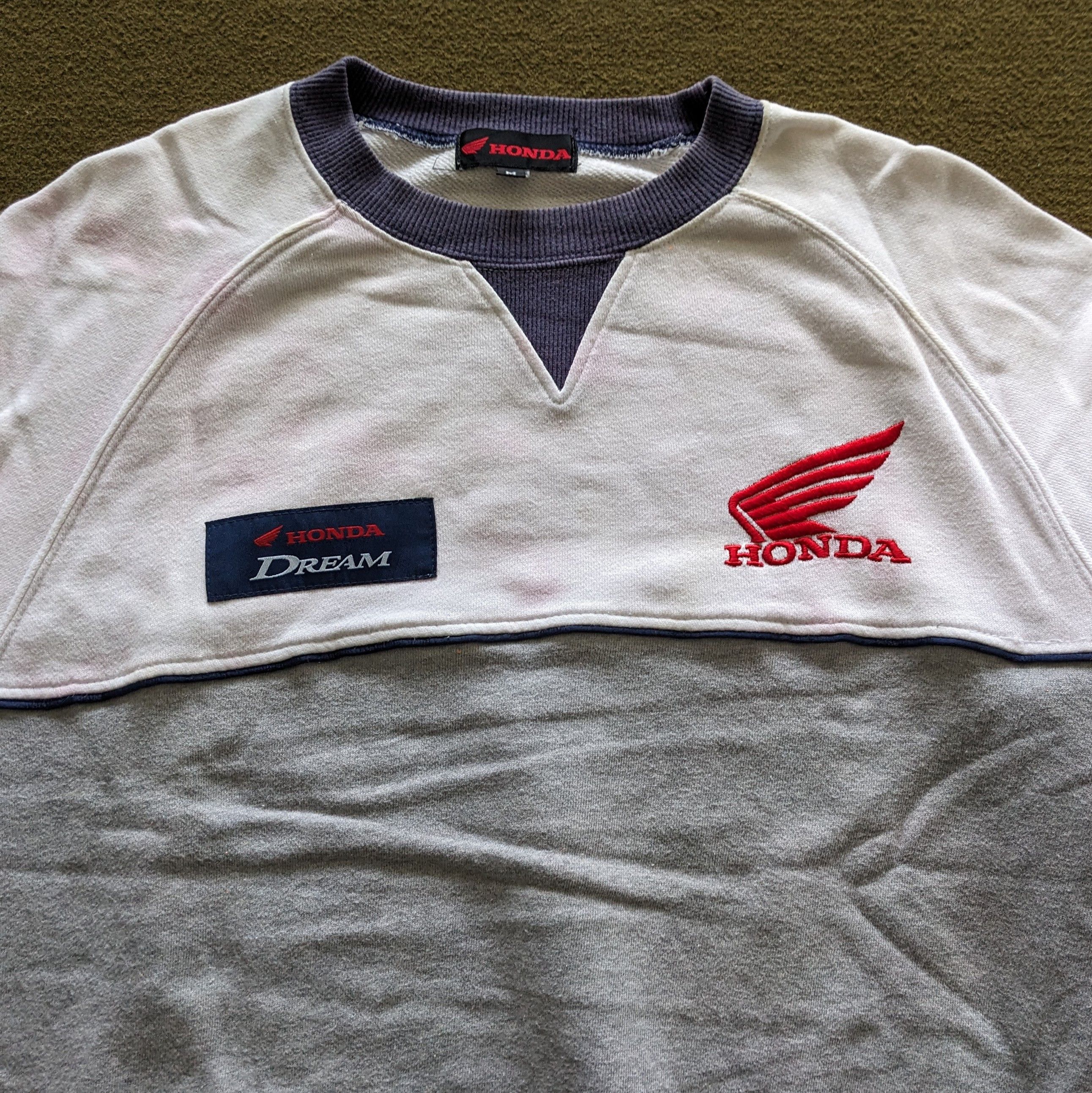 Honda Vintage HONDA DREAM Motorsports custom Sweatshirt Size US M / EU 48-50 / 2 - 2 Thumbnail