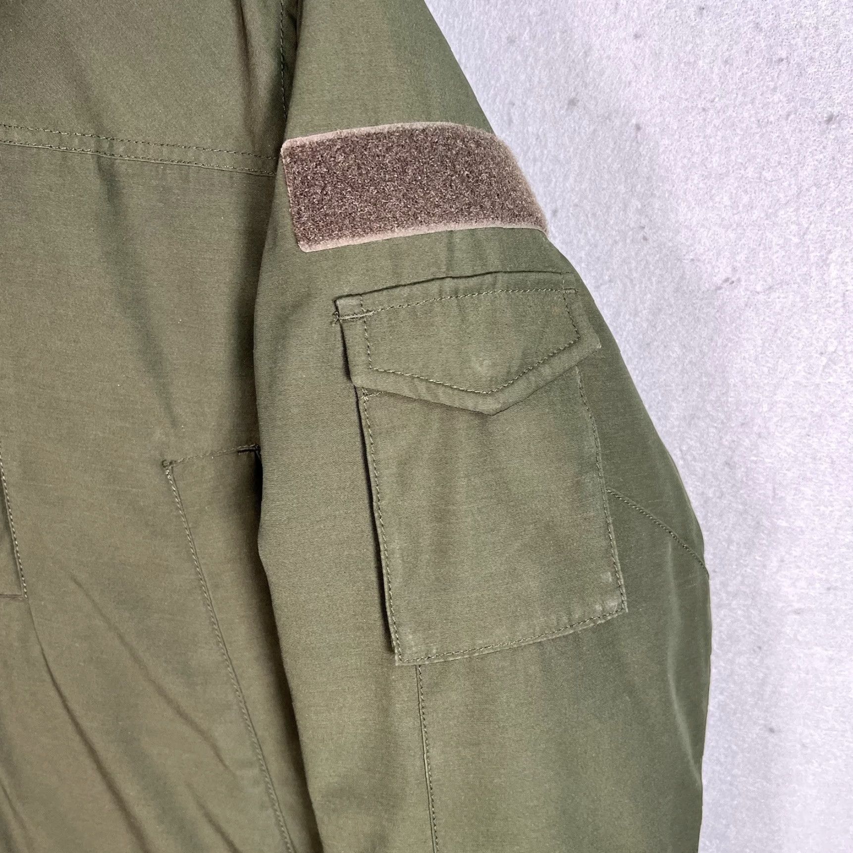 J.Crew VINTAGE J.CREW Nordic Parka Coat Men Small Parka Hooded Dark Olive Green Faux Fur PrimaLoft Size US S / EU 44-46 / 1 - 3 Thumbnail