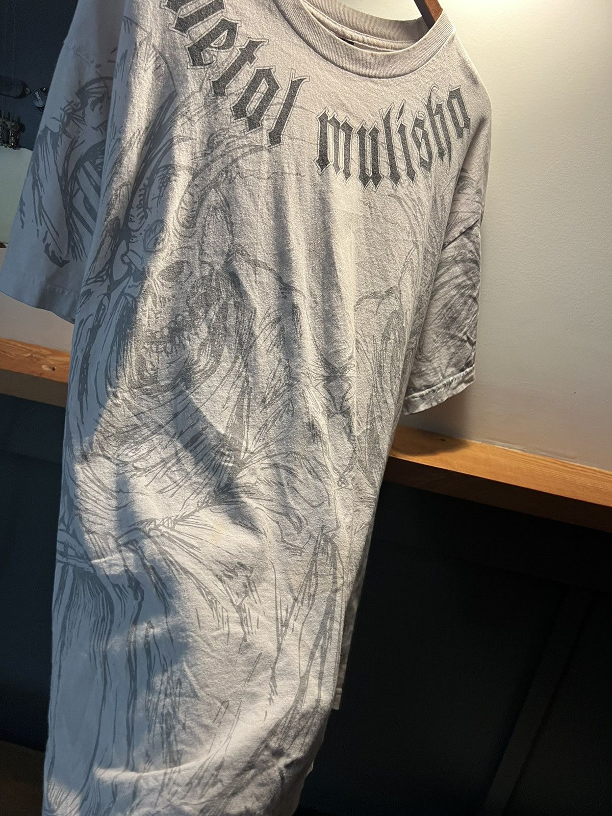 Affliction × JNCO × Metal Mulisha 🪖Metal Mulisha🪖 AOP shirt Size US XL / EU 56 / 4 - 2 Thumbnail