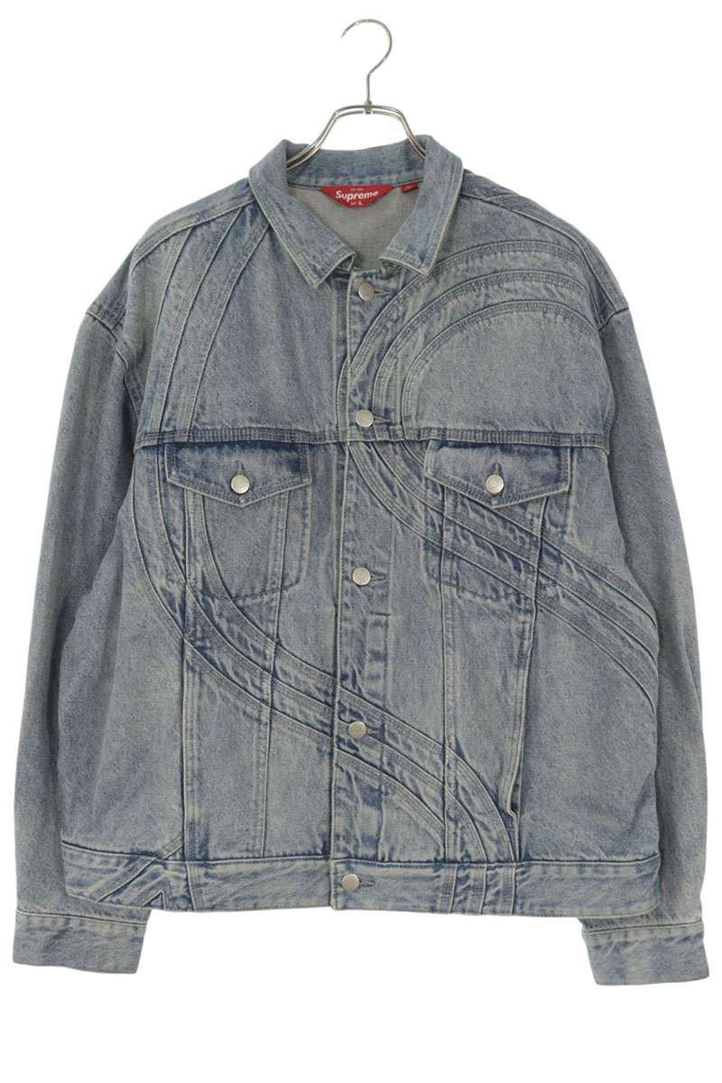 Supreme Supreme Arc Denim Coaches Jacket SS25 blue Denim size