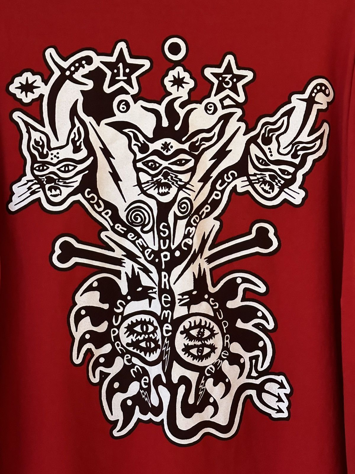 Supreme Supreme Clayton Patterson L/S Tee Size US M / EU 48-50 / 2 - 2 Thumbnail