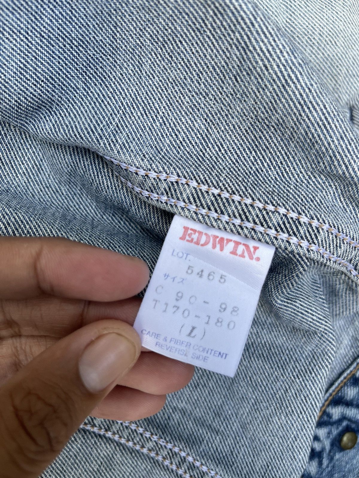 Edwin Edwin US Classic Denim Jacket Light Wash Distressed Japan Size US M / EU 48-50 / 2 - 18 Thumbnail