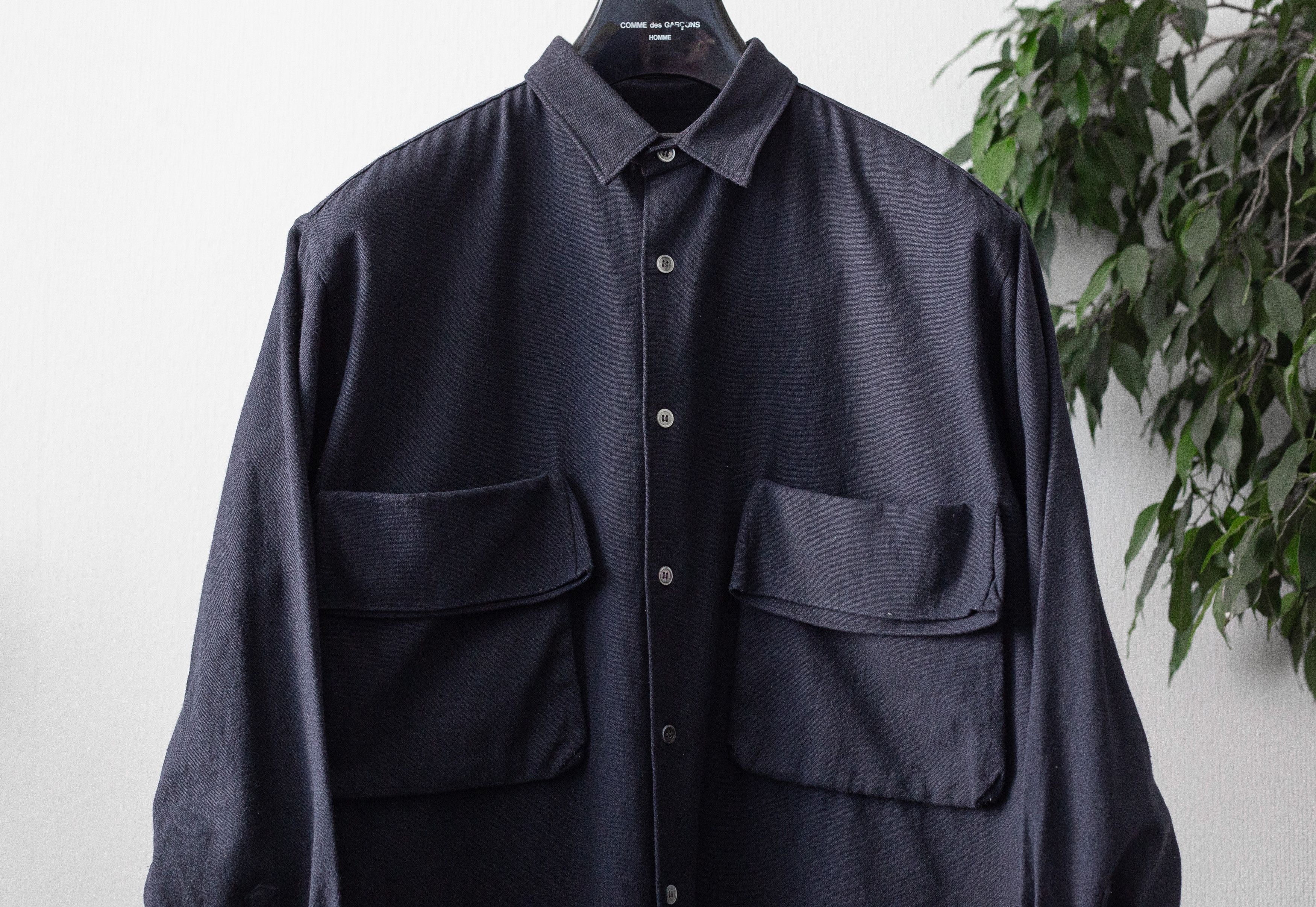 Comme des Garcons Homme vintage oversized flap pockets shirt Size US S / EU 44-46 / 1 - 3 Thumbnail