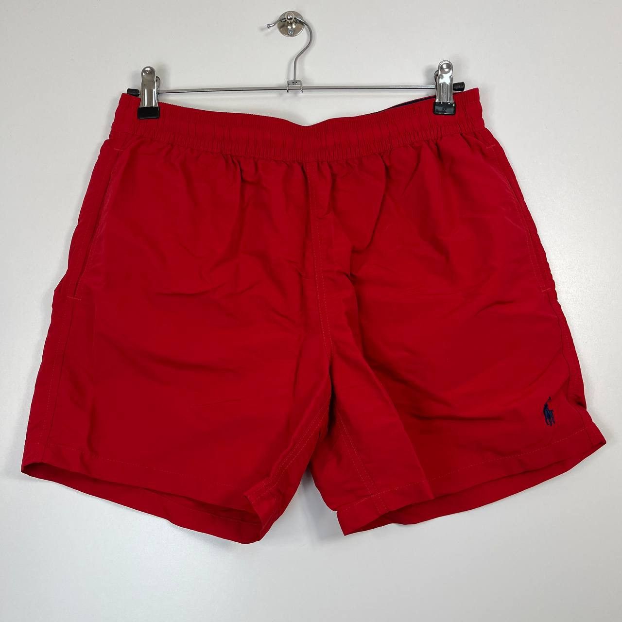 Polo Ralph Lauren Polo Ralph Lauren Swim Shorts Red Classic Pony Logo Size M Size US 30 / EU 46 - 1 Thumbnail