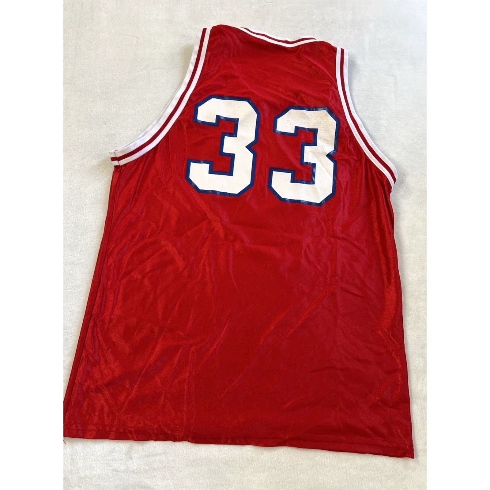 Wilson VINTAGE Wilson Jersey Basketball Tank 90s Red XL Men Lancers Sleeveless United States Size US XL / EU 56 / 4 - 7 Thumbnail