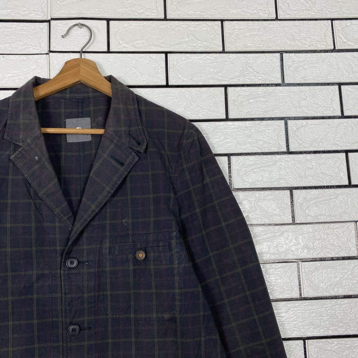 Japanese Brand 📌Vintage Chore Work Jacket Rattle Trap Tartan Issey Miyake Size US M / EU 48-50 / 2 - 7 Thumbnail