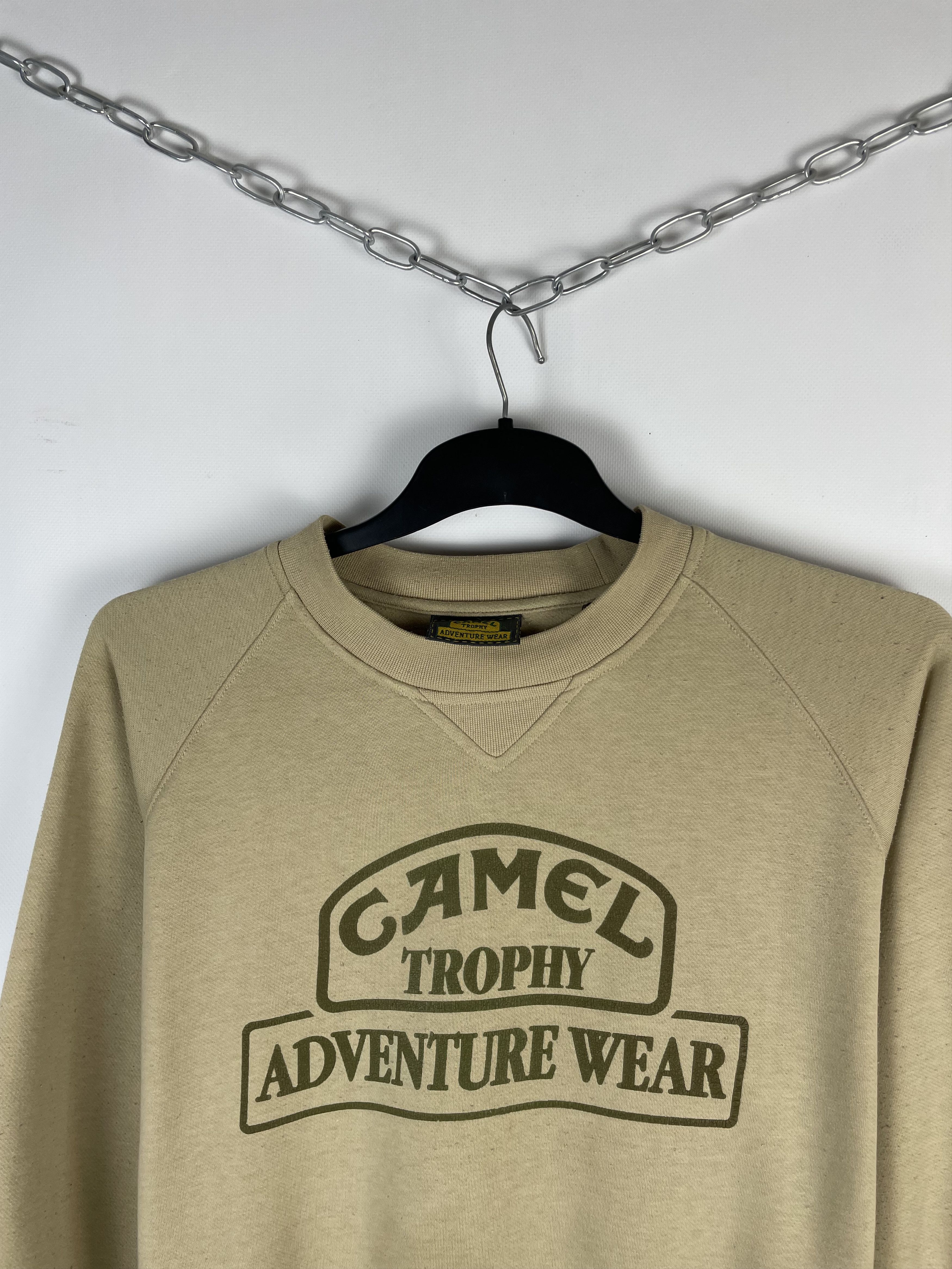 Camel × Vintage Vintage 90's CAMEL Sweatshirt Size US L / EU 52-54 / 3 - 3 Thumbnail