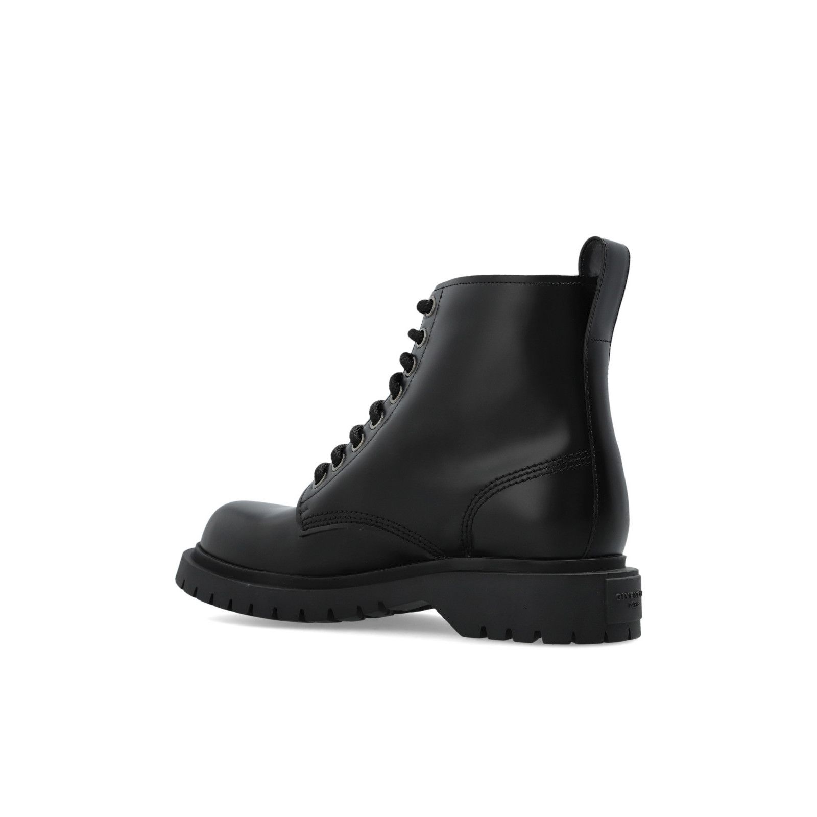 Givenchy GIVENCHY Black Leather Ankle Boots New & Authentic (Women's Size US 10 / IT 40 - 5 Thumbnail