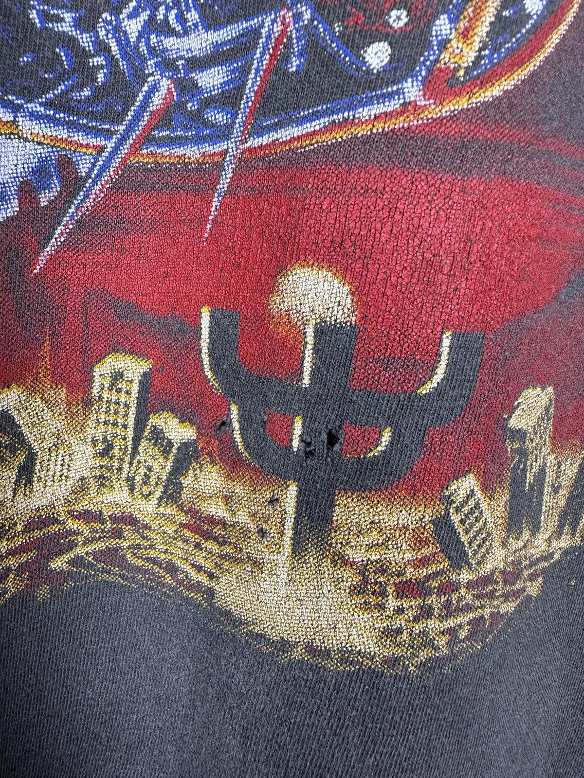 Band Tees 90s Vintage Judas Priest Painkiller Tour Graphic T Shirt Size US M / EU 48-50 / 2 - 10 Thumbnail