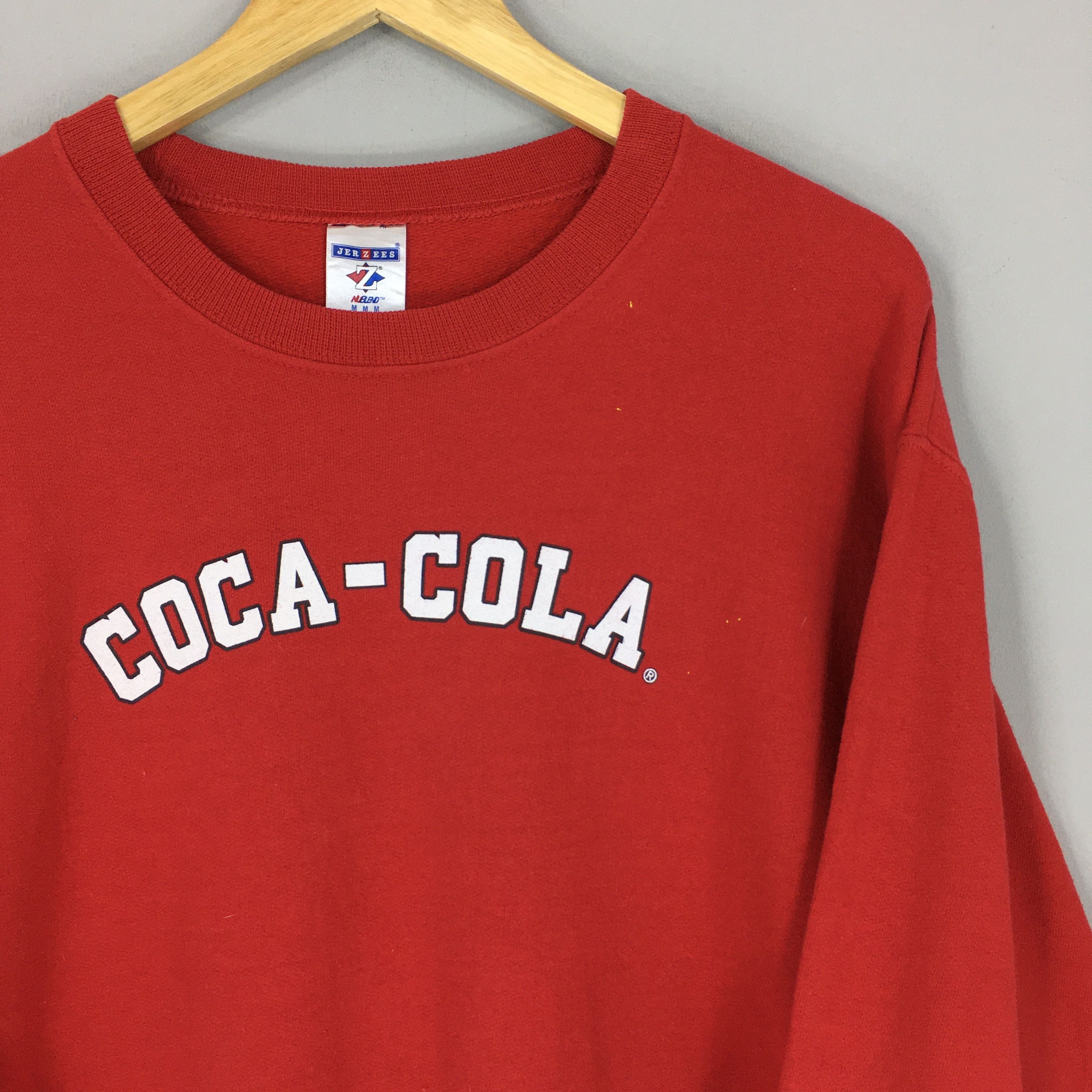 Coca Cola × Vintage Vintage Coca Cola Carbonated Drink Sweatshirt Medium Size US M / EU 48-50 / 2 - 2 Thumbnail