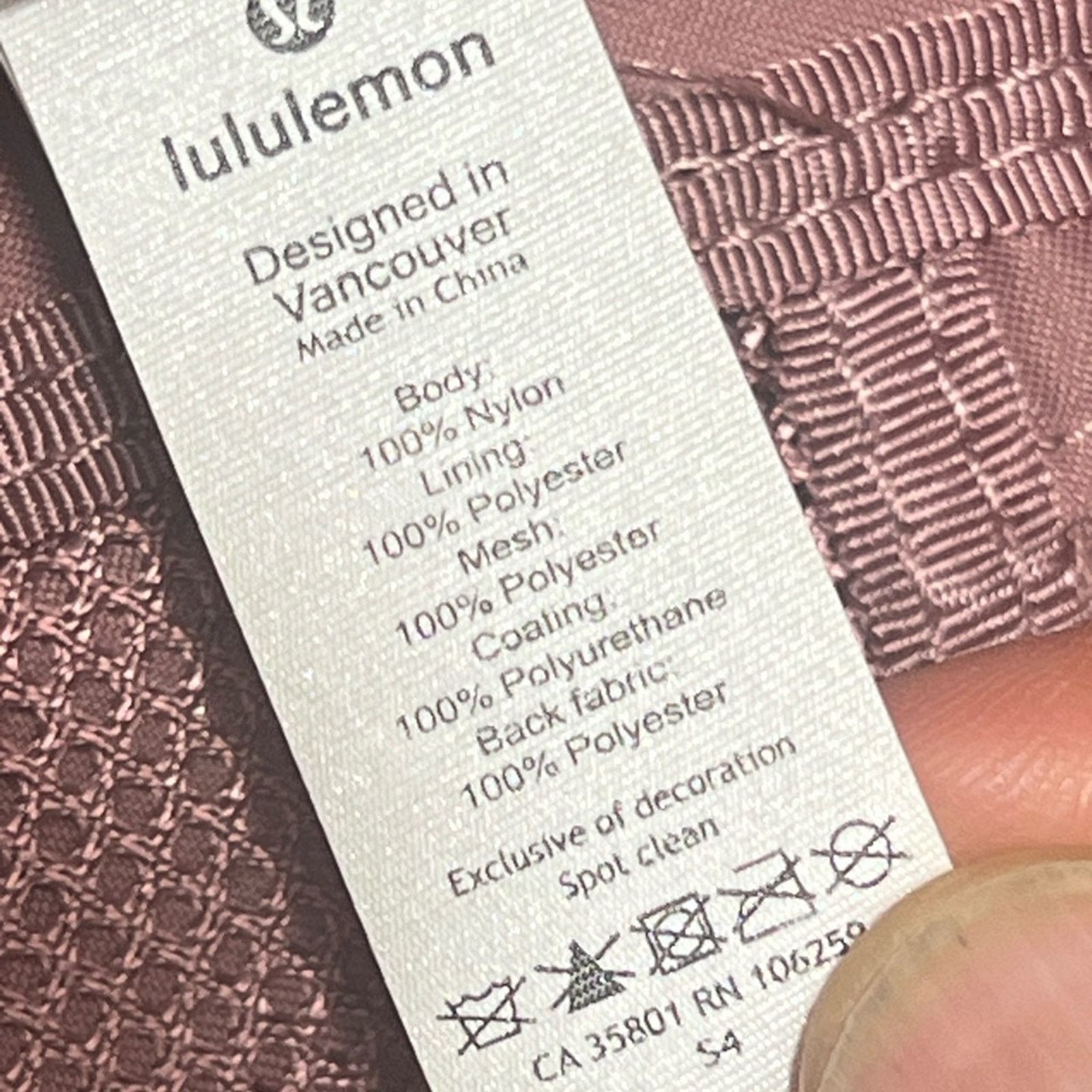 Lululemon Lululemon Coral Rose City Adventurer Backpack 17L Travel Gym Size ONE SIZE - 8 Thumbnail