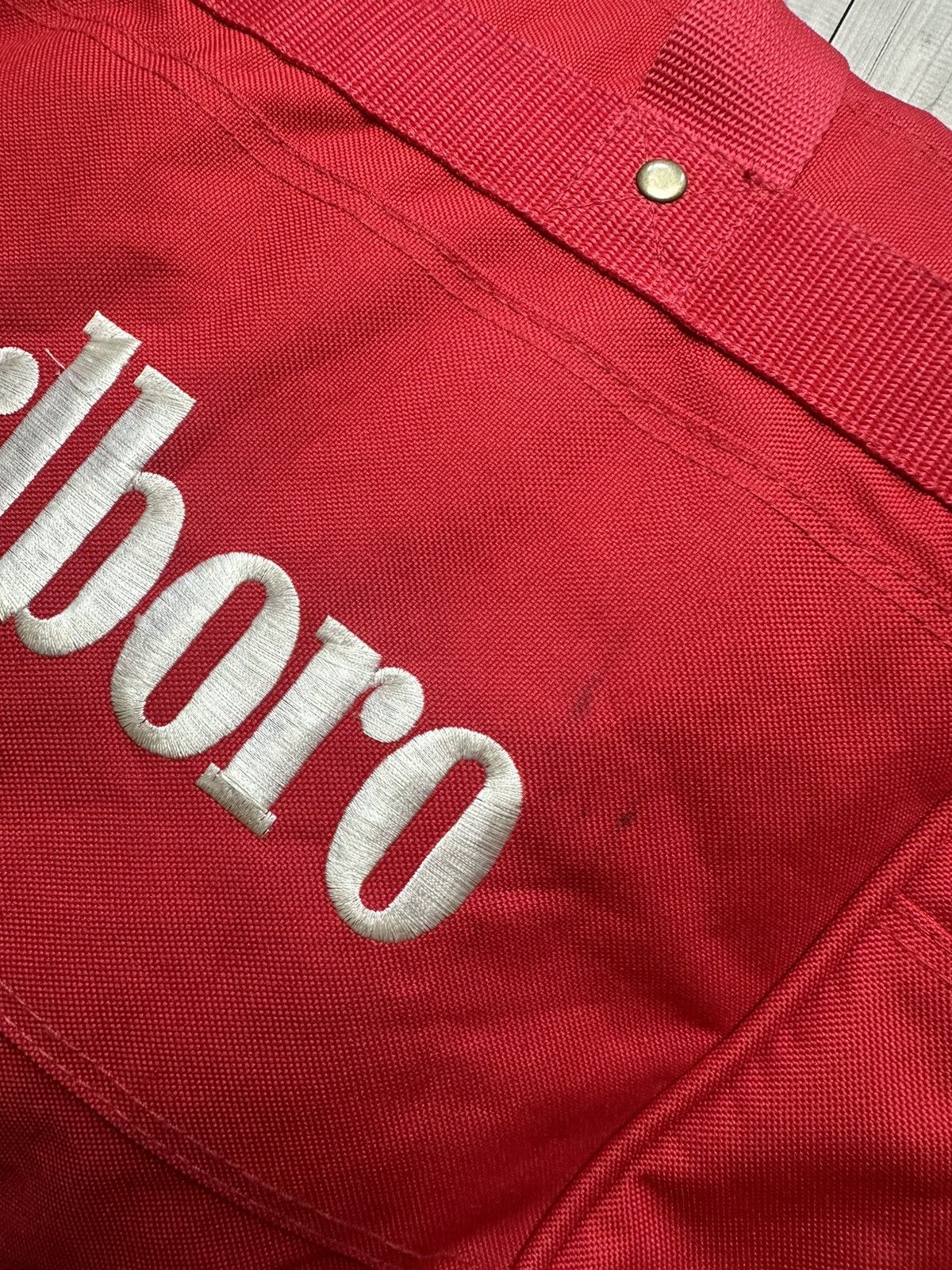Marlboro Vintage Marlboro bag + backpack transformer rare big logo Size ONE SIZE - 10 Thumbnail