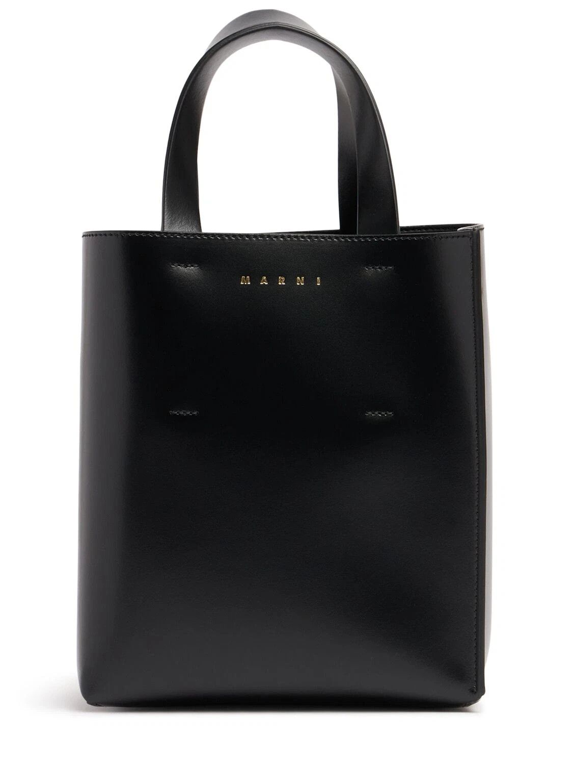 Marni MARNI Museo Mini Black Leather Shoulder Bag New & Authentic Size ONE SIZE - 1 Thumbnail