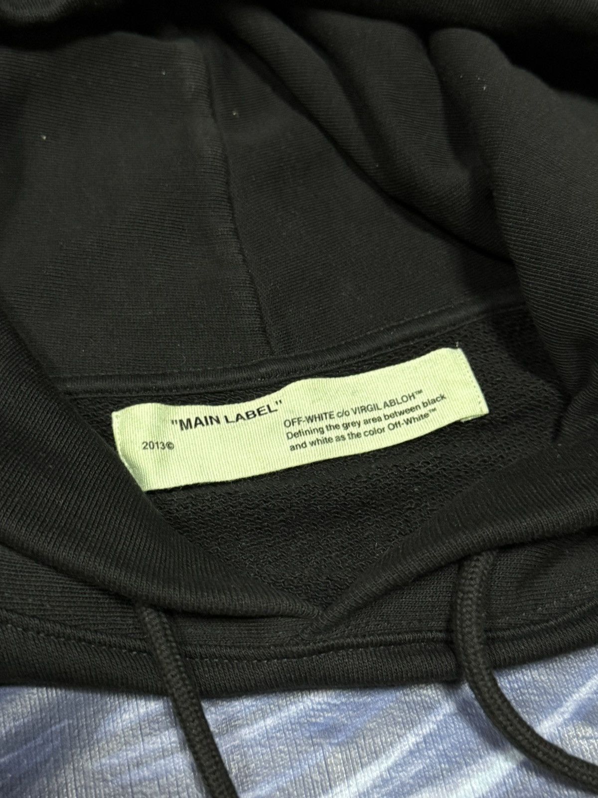 Off-White Off White Caravaggio hoodie oversize arrow tape seeing Size US L / EU 52-54 / 3 - 8 Thumbnail